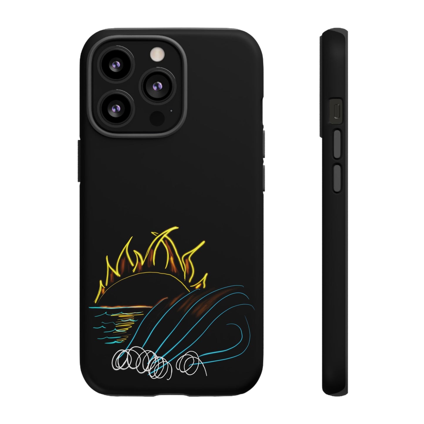 Wave- phone case matte/gloss 250 styles