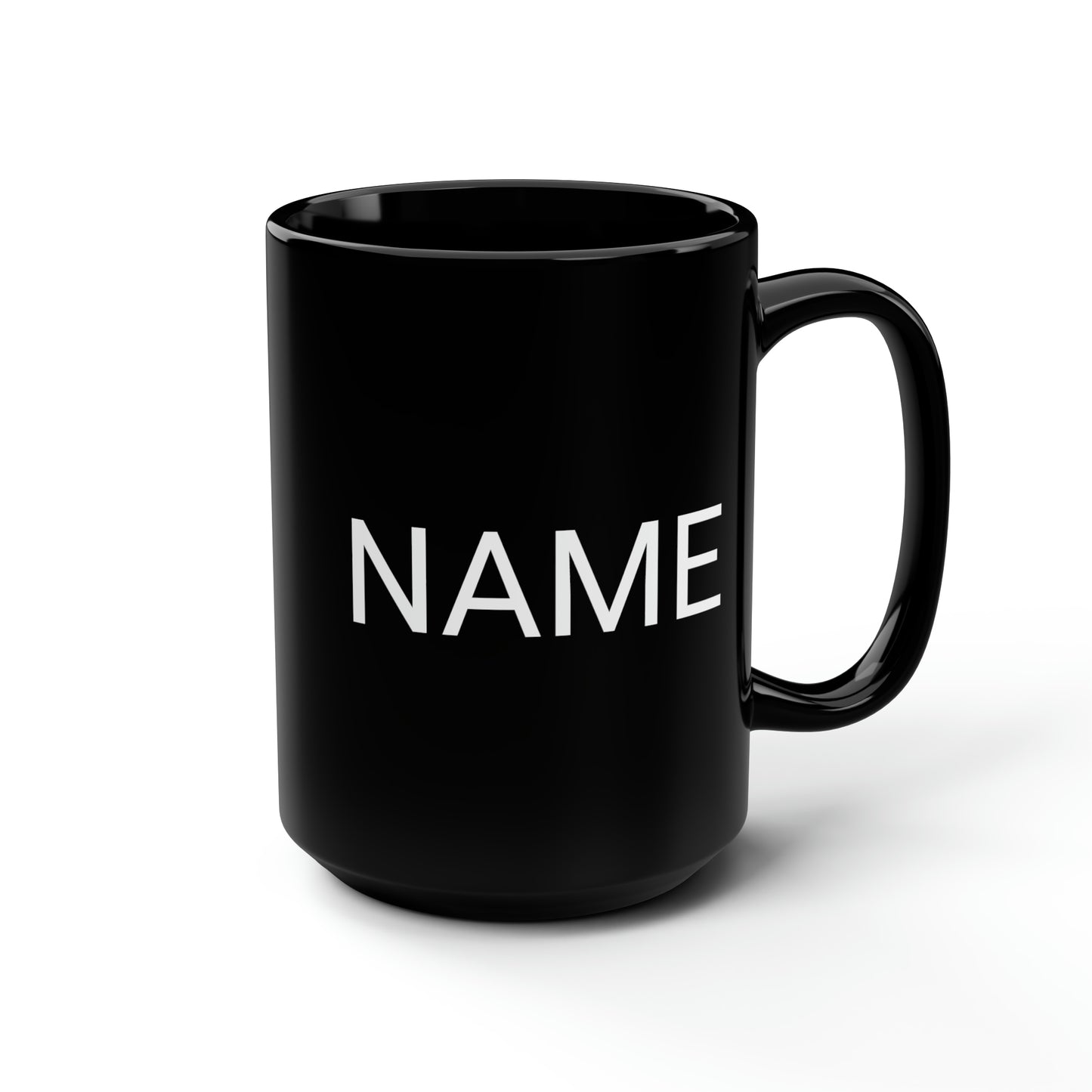 Tattoo- Black Mug, 15oz- Customize