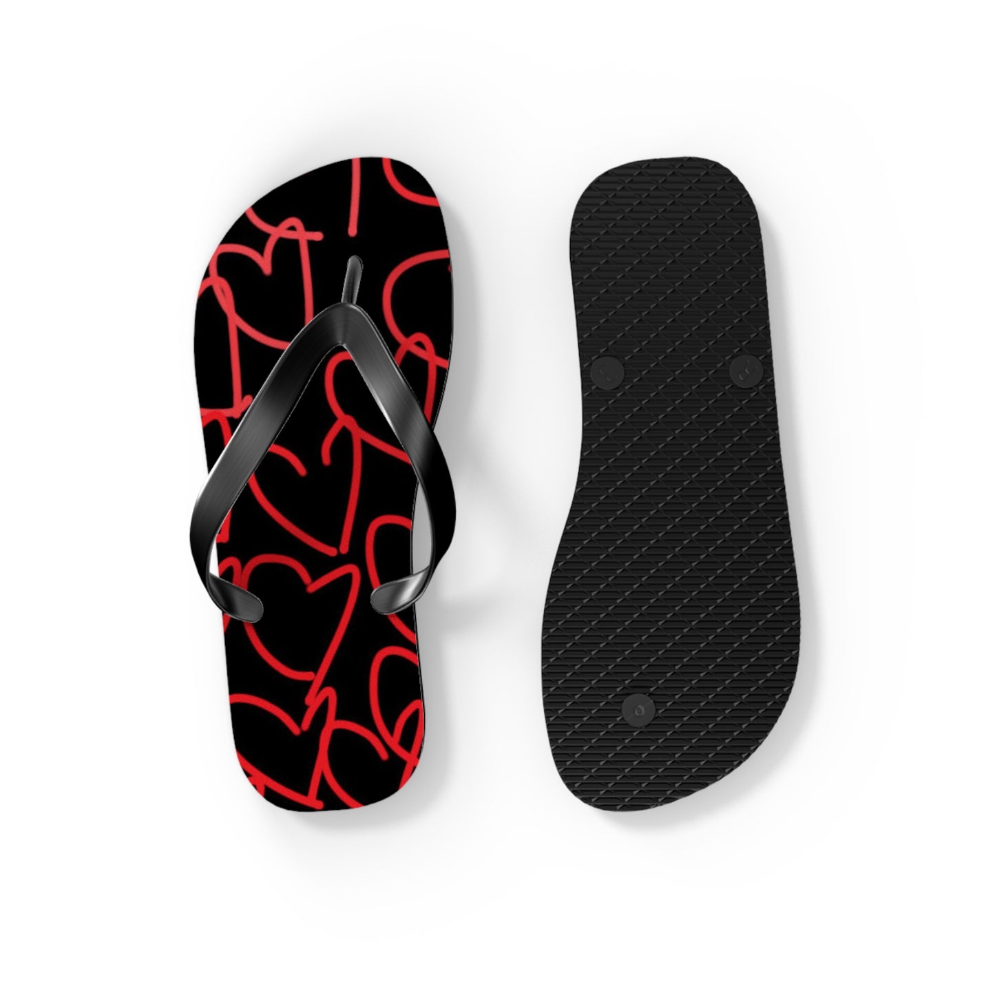 Million Hearts- Flip Flops, 4 sizes