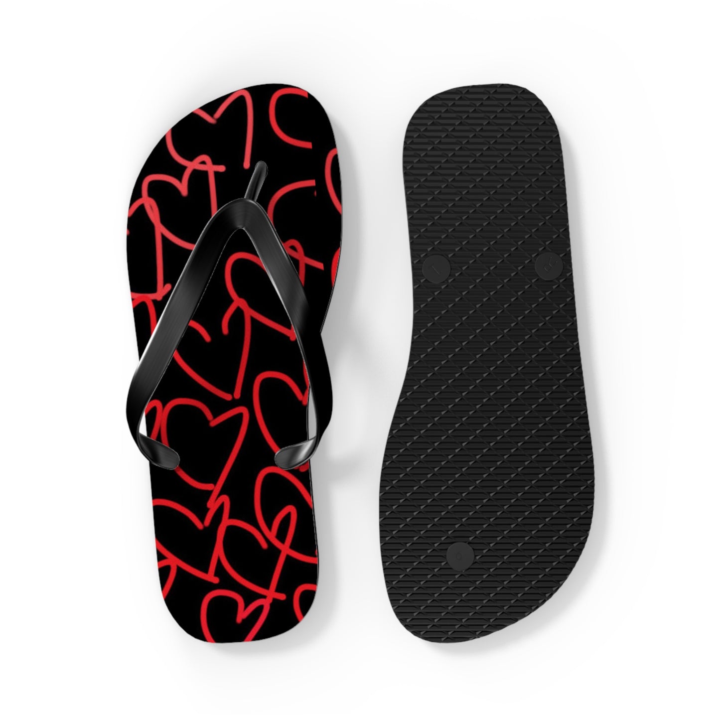 Million Hearts- Flip Flops, 4 sizes