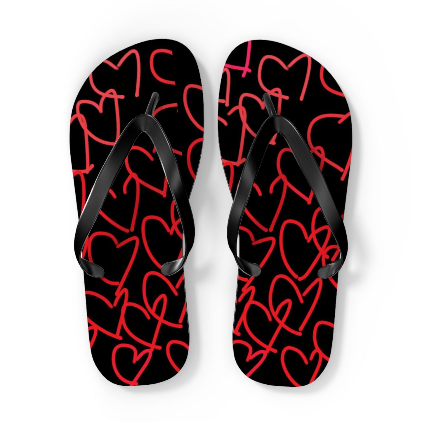 Million Hearts- Flip Flops, 4 sizes