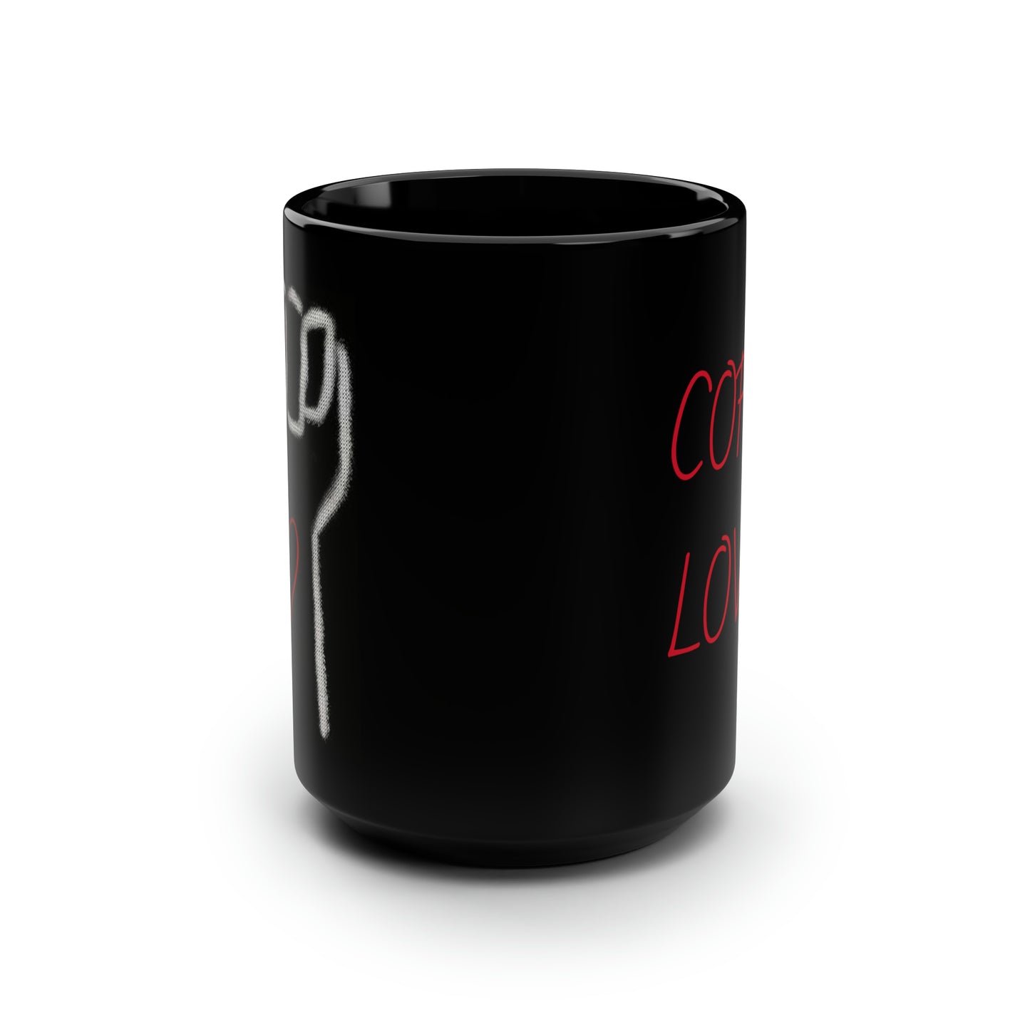 Tattoo- Black Mug, 15oz- Coffee Lover