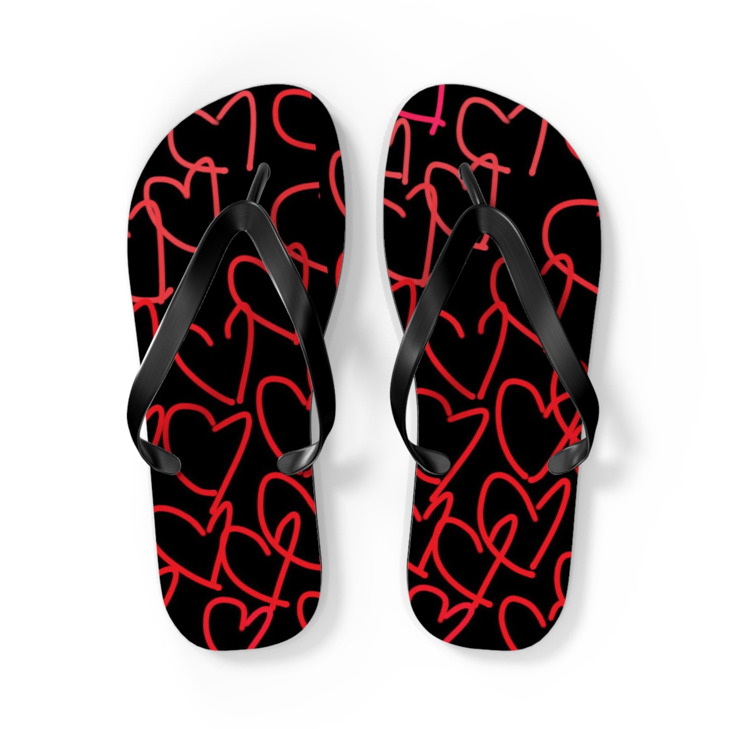 Million Hearts- Flip Flops, 4 sizes