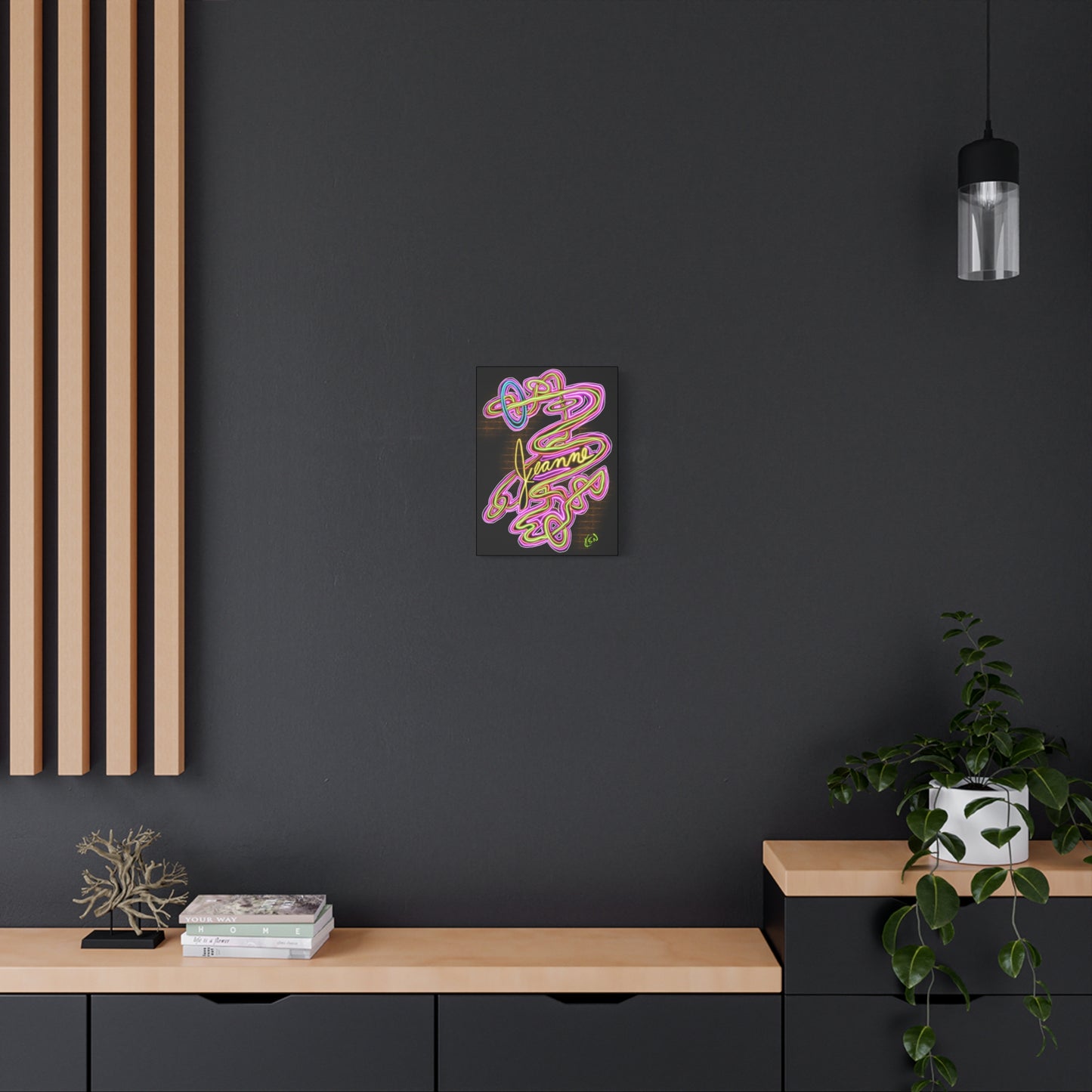 Abstract Jeanne- Canvas Wall Art