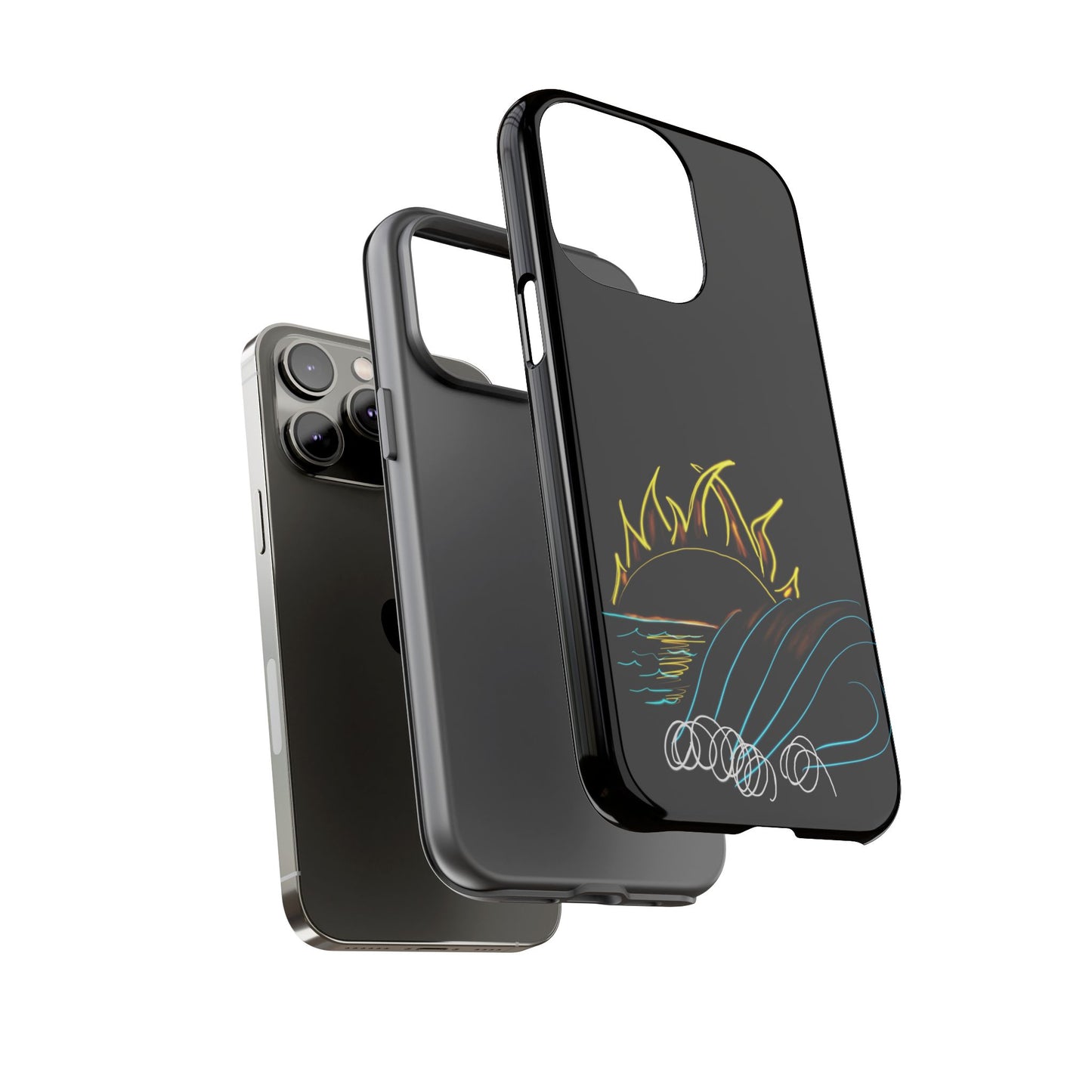 Wave- phone case matte/gloss 250 styles