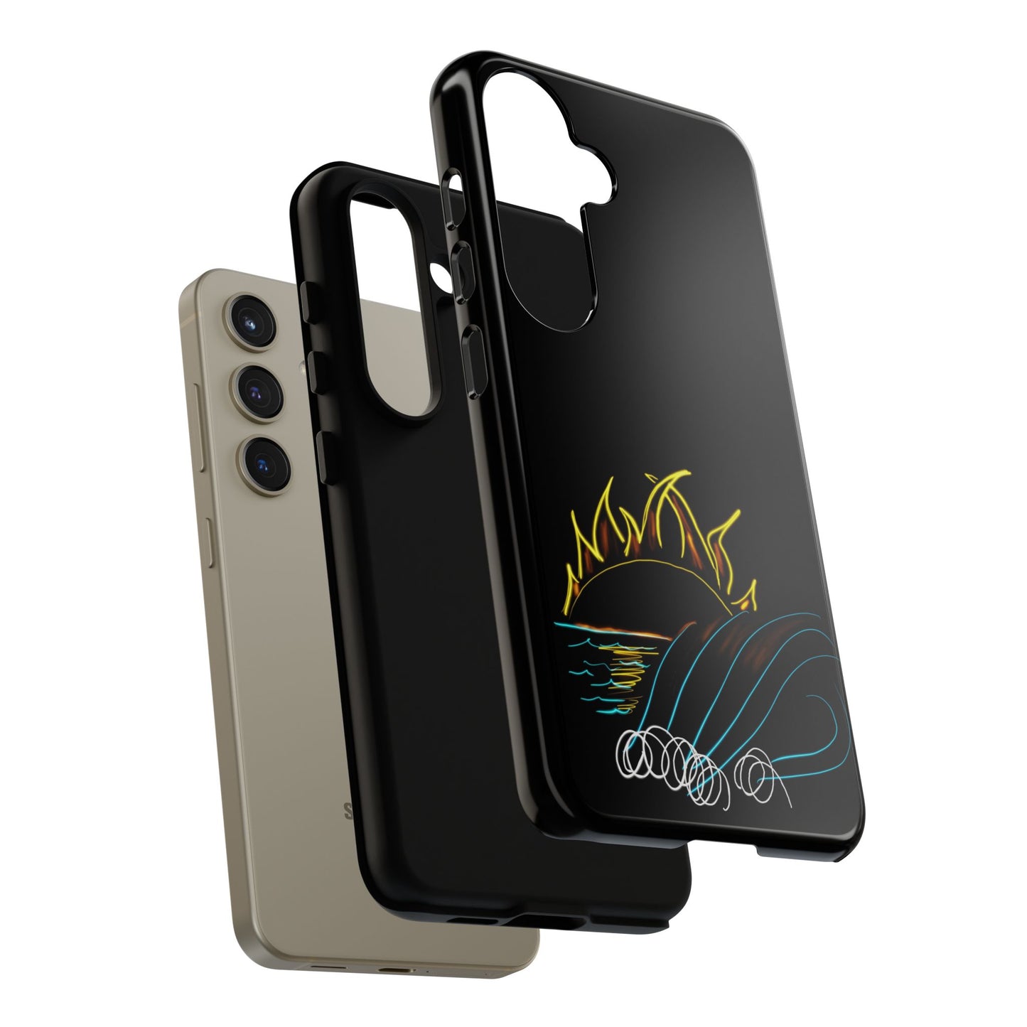 Wave- phone case matte/gloss 250 styles