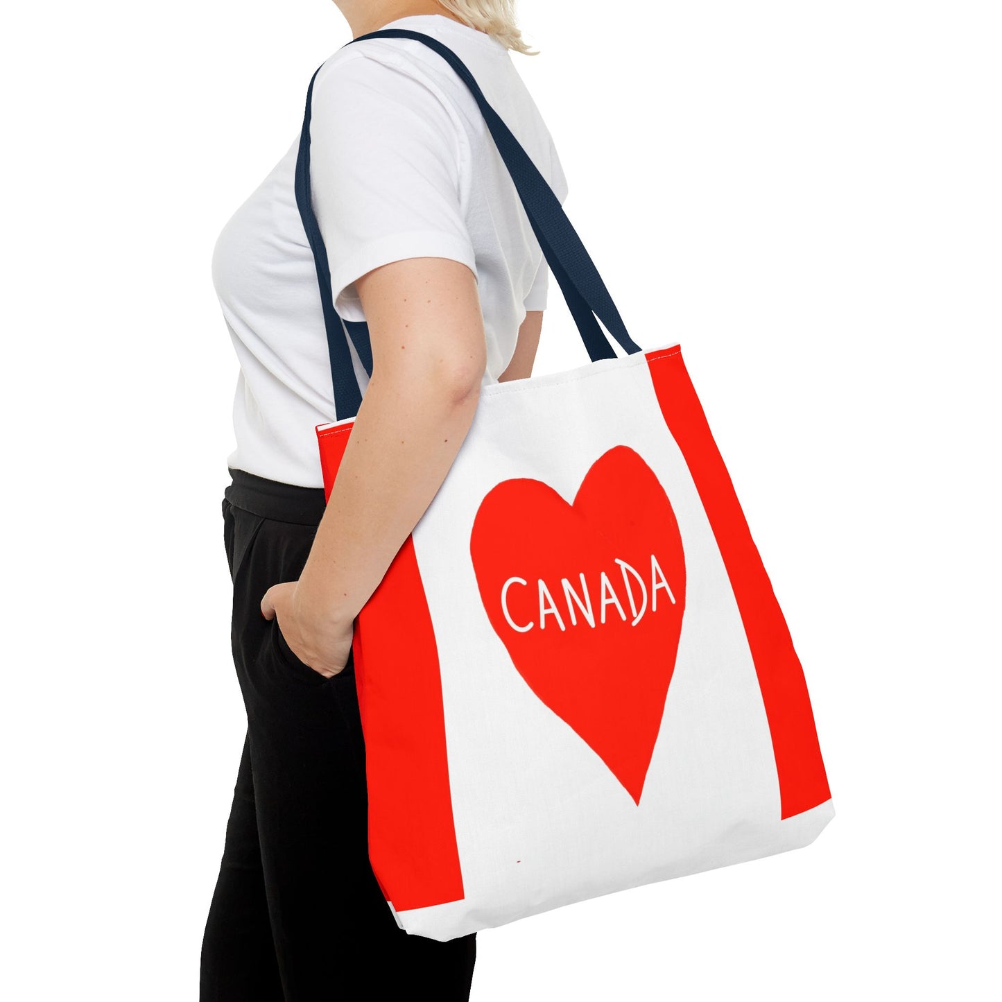 Canada / Heart- Tote Bag, 3 sizes