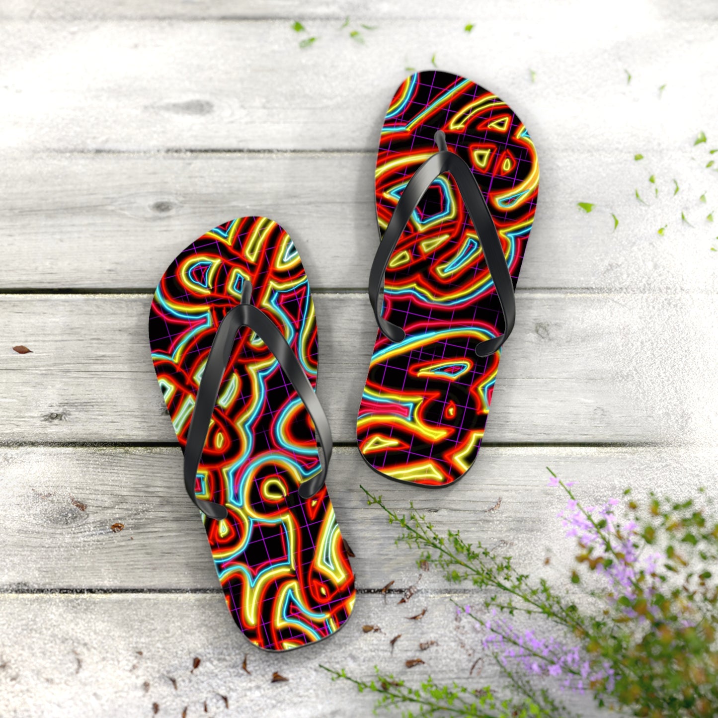 Abstract 04- Flip Flops, 4 sizes