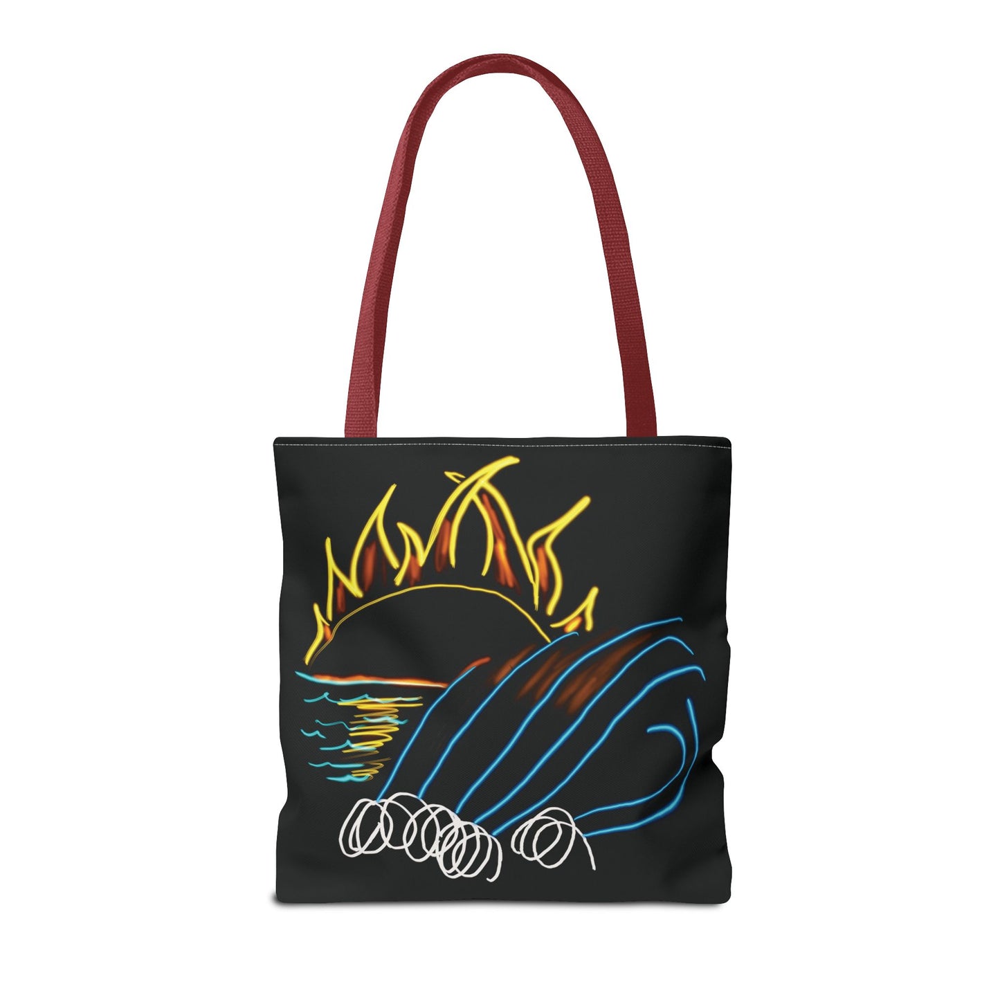 Wave / I love the Night- Tote Bag, 3 sizes