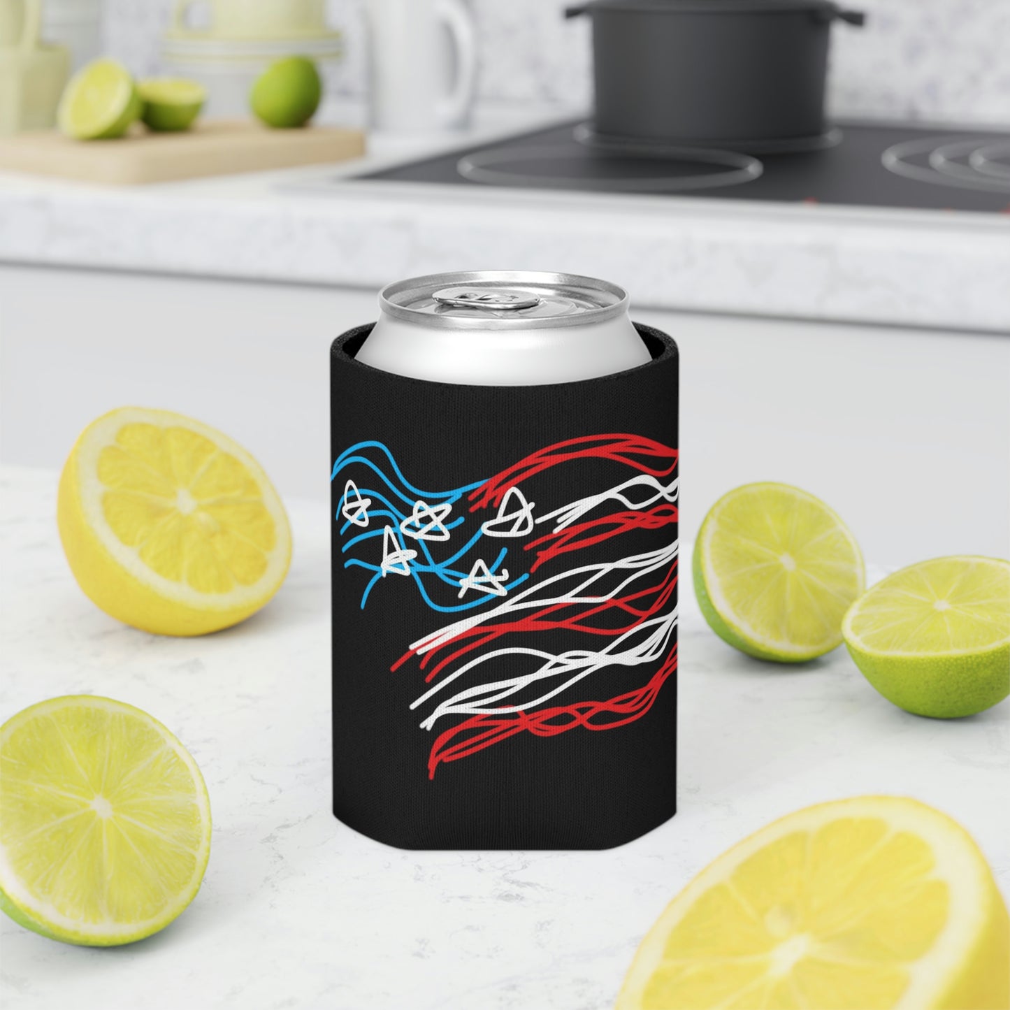 July 4th- Old Glory- Can Cooler