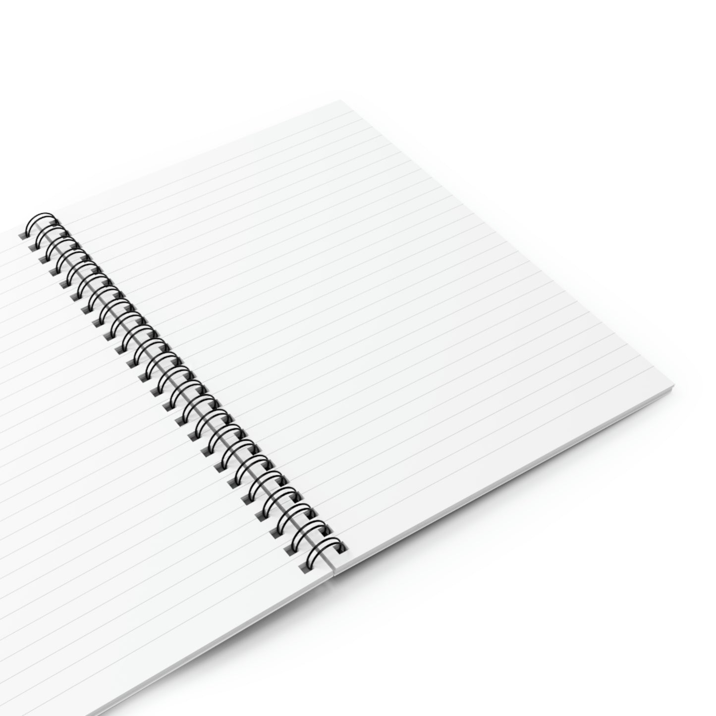 3 Purple Flowers- Spiral Notebook - Ruled Line