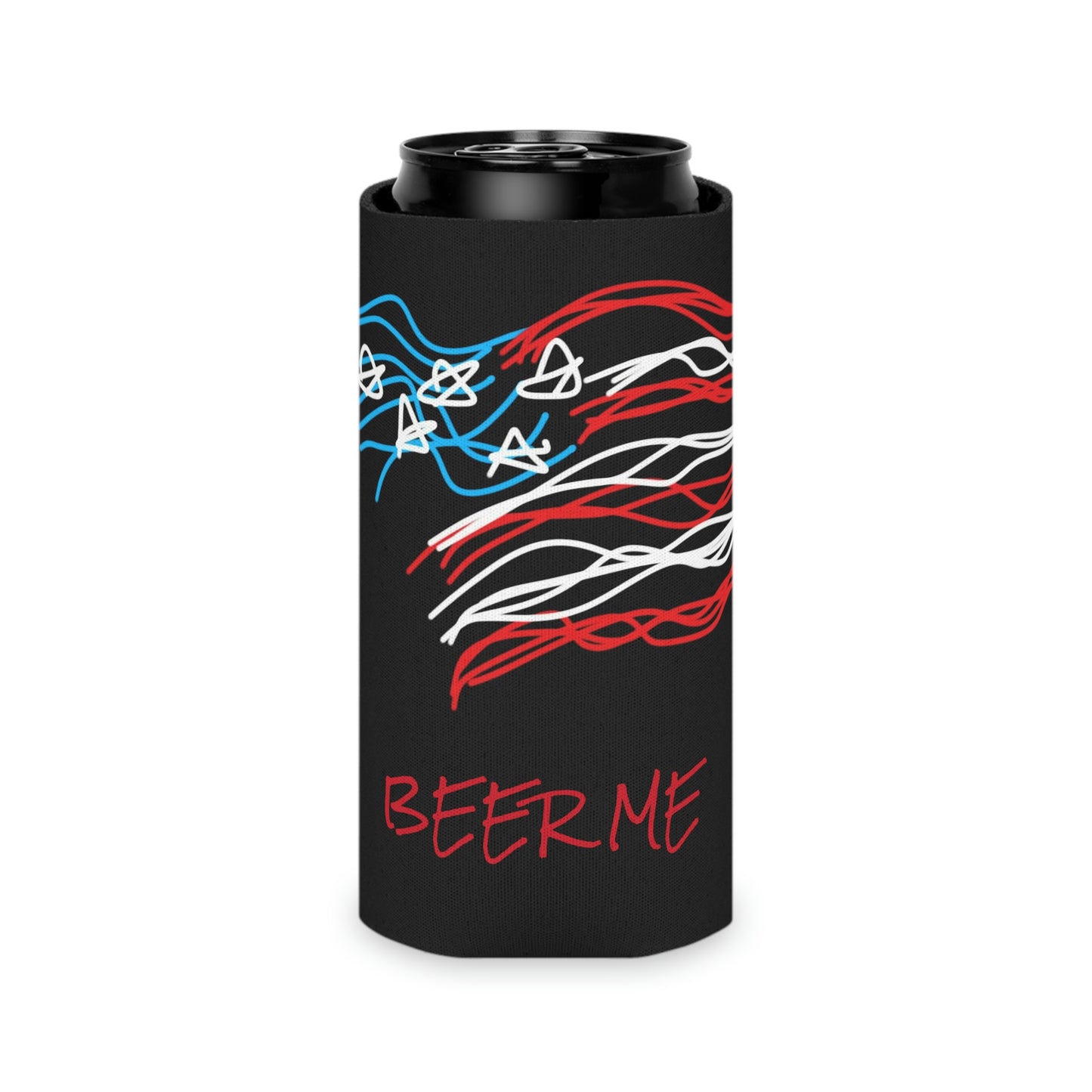 July 4th- Old Glory- Can Cooler