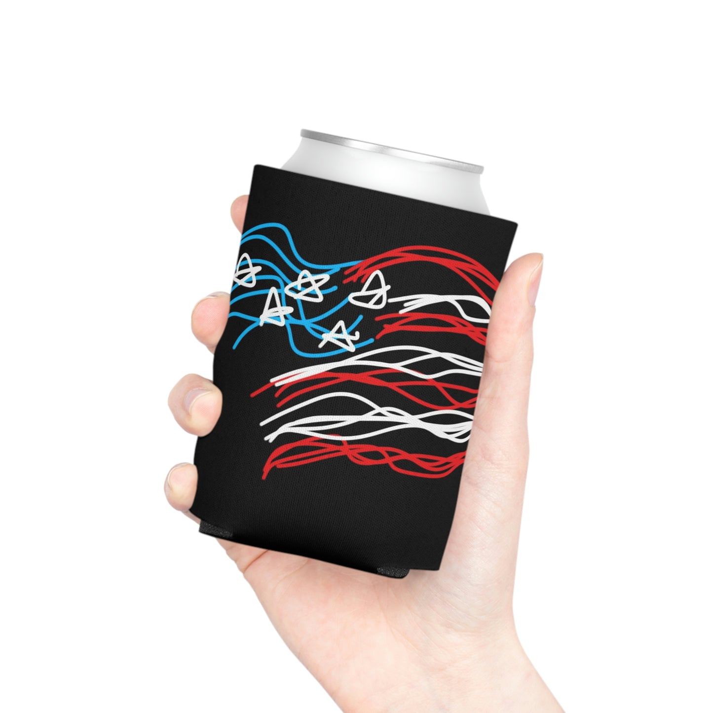 July 4th- Old Glory- Can Cooler