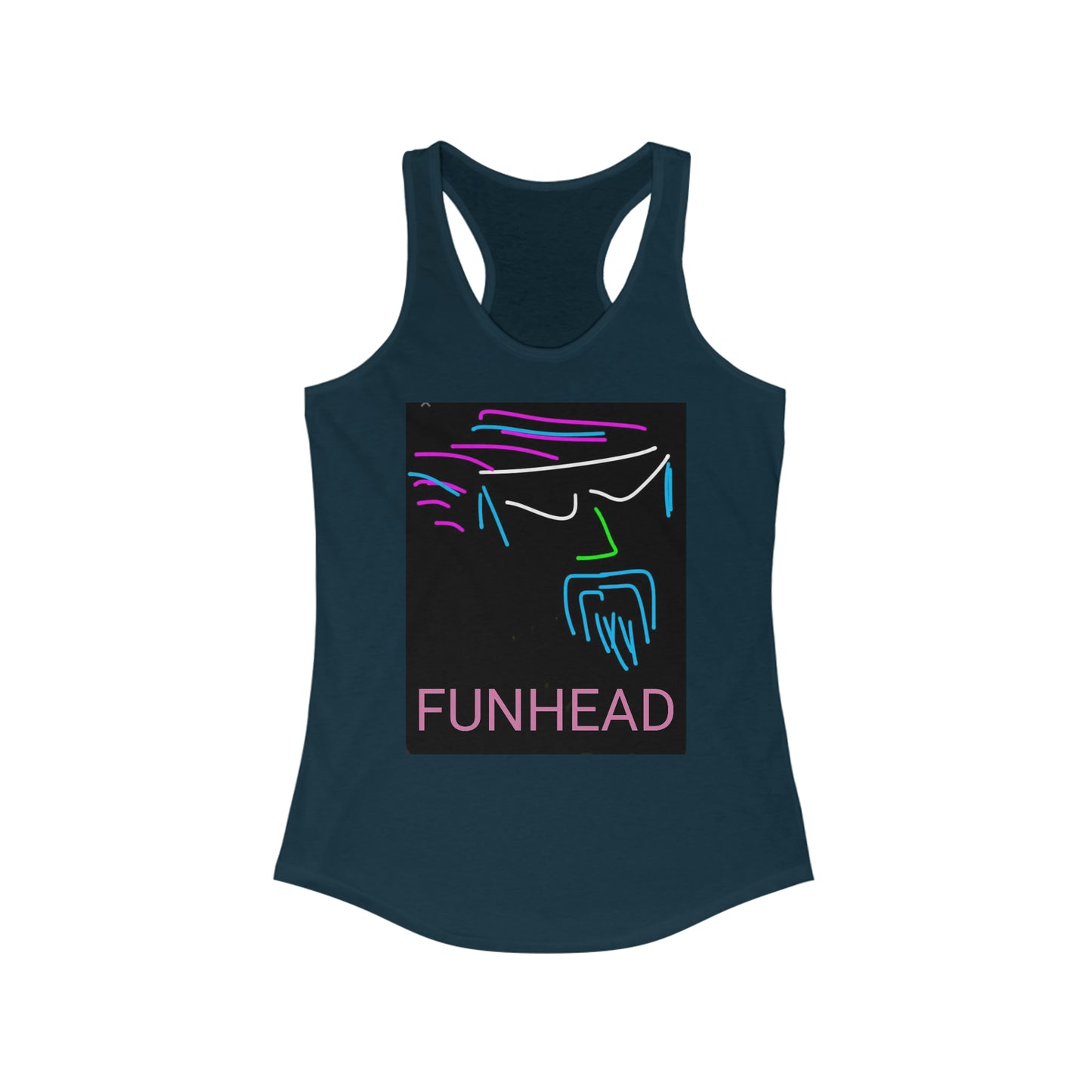 Funhead- Women's Ideal Racerback Tank
