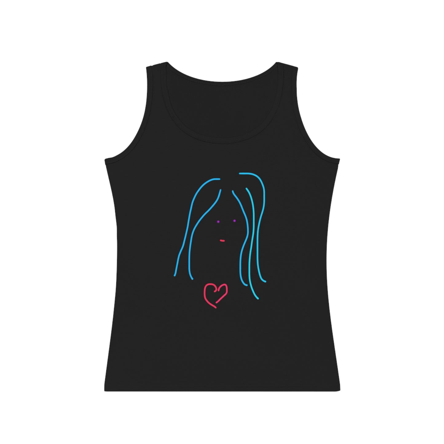 Heart Girl- Women's Tank Top