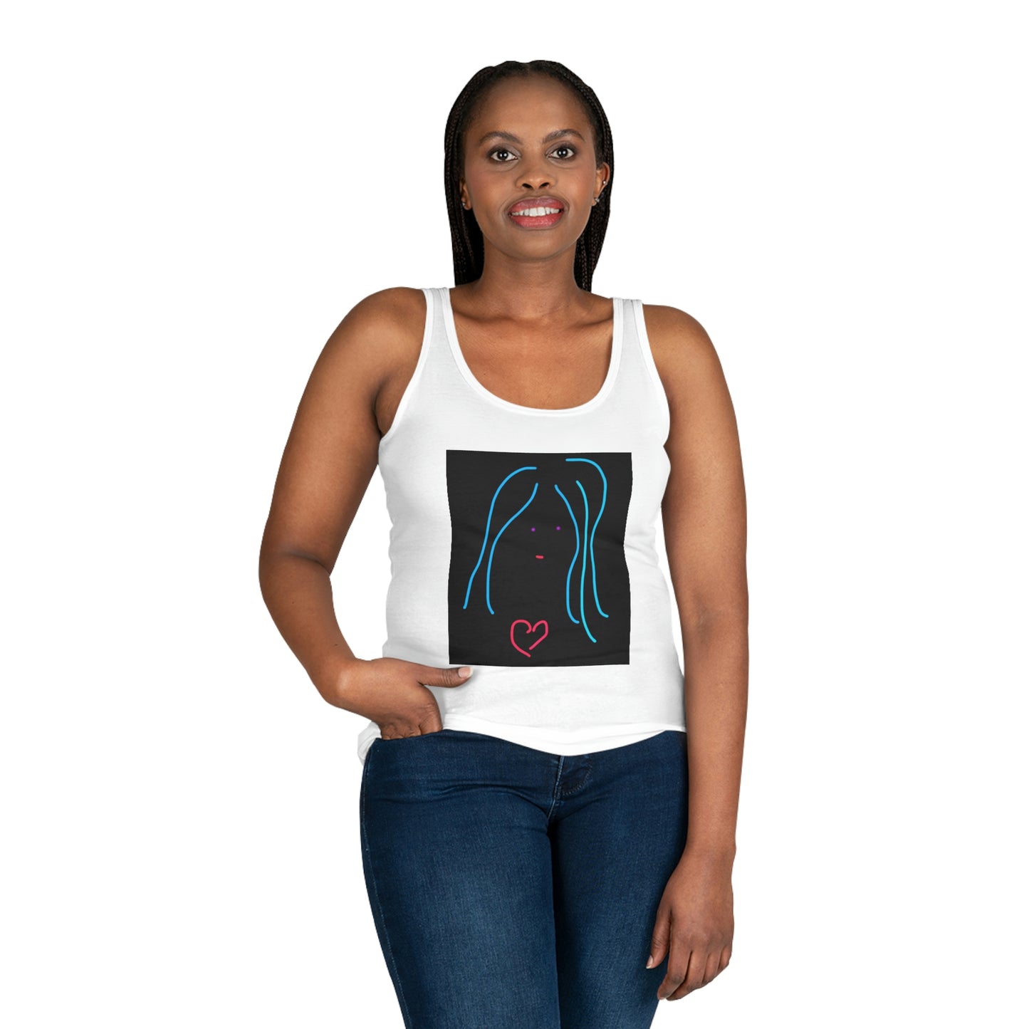 Heart Girl- Women's Tank Top