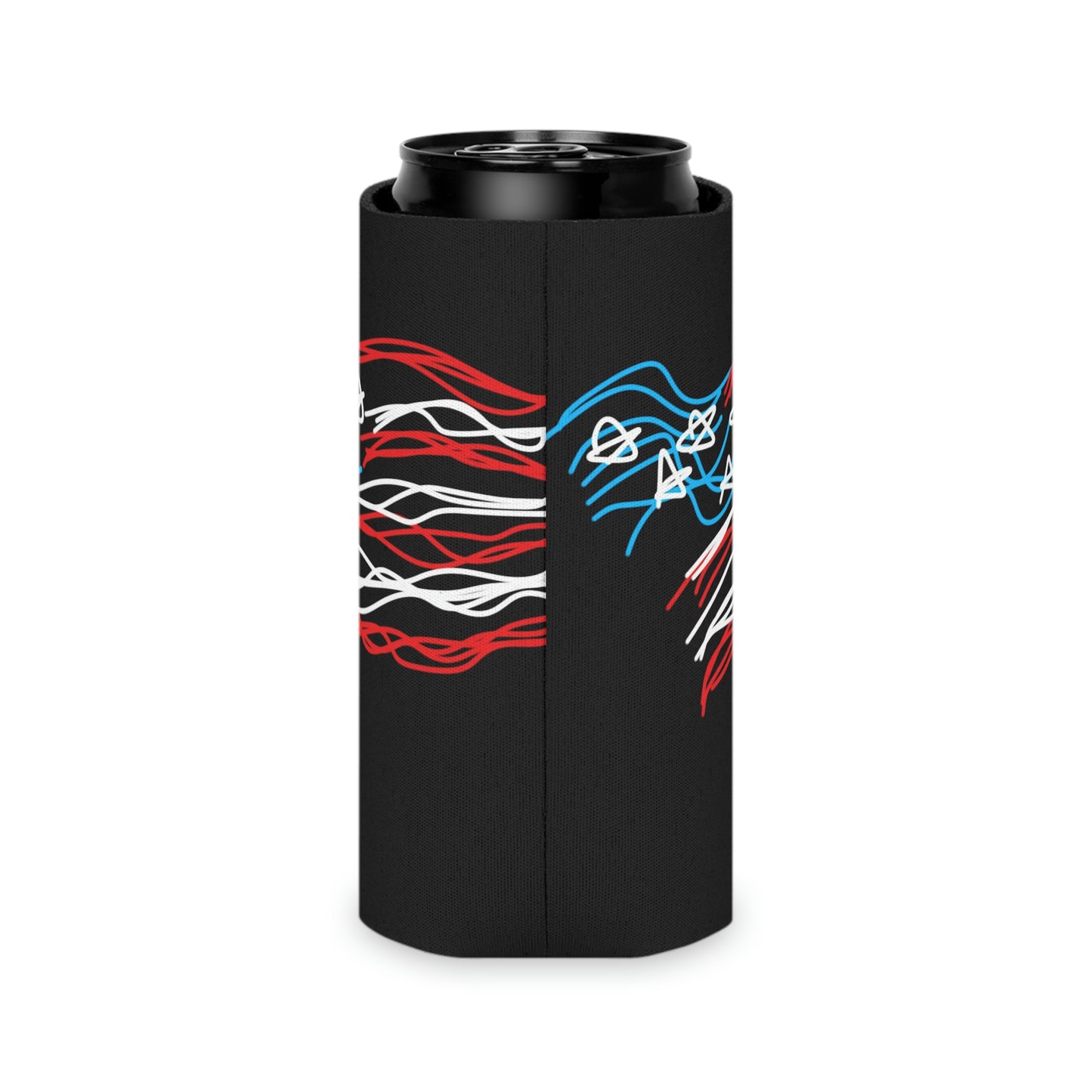 July 4th- Old Glory- Can Cooler