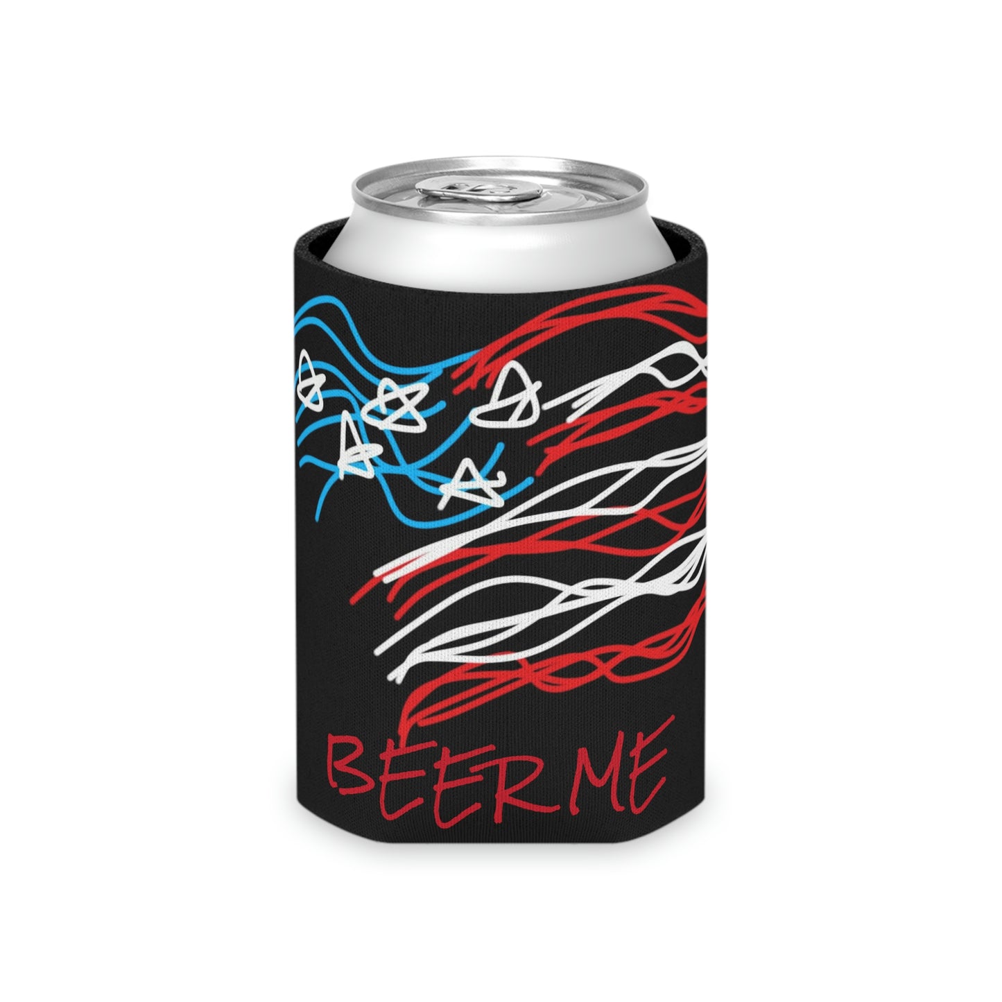 July 4th- Old Glory- Can Cooler