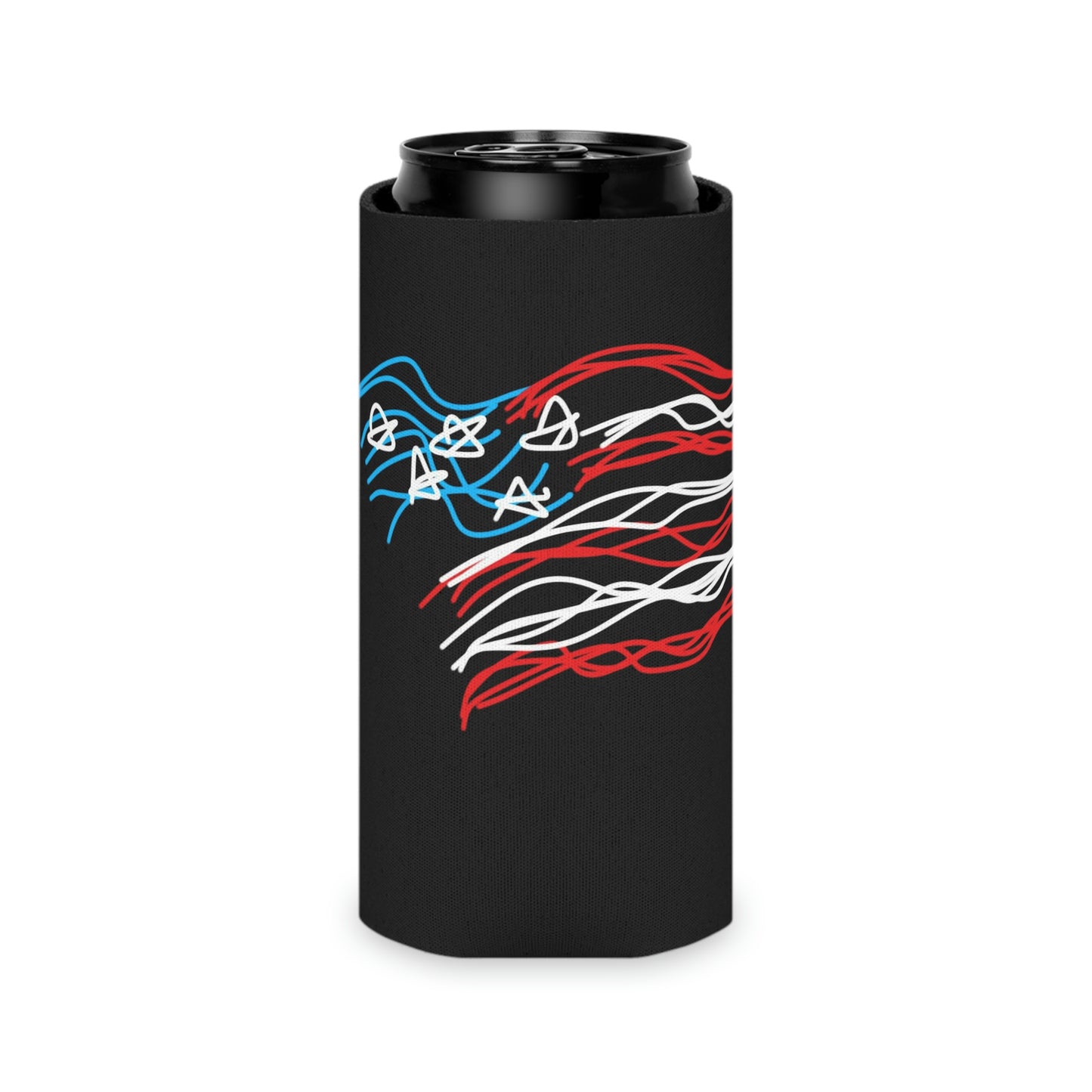 July 4th- Old Glory- Can Cooler
