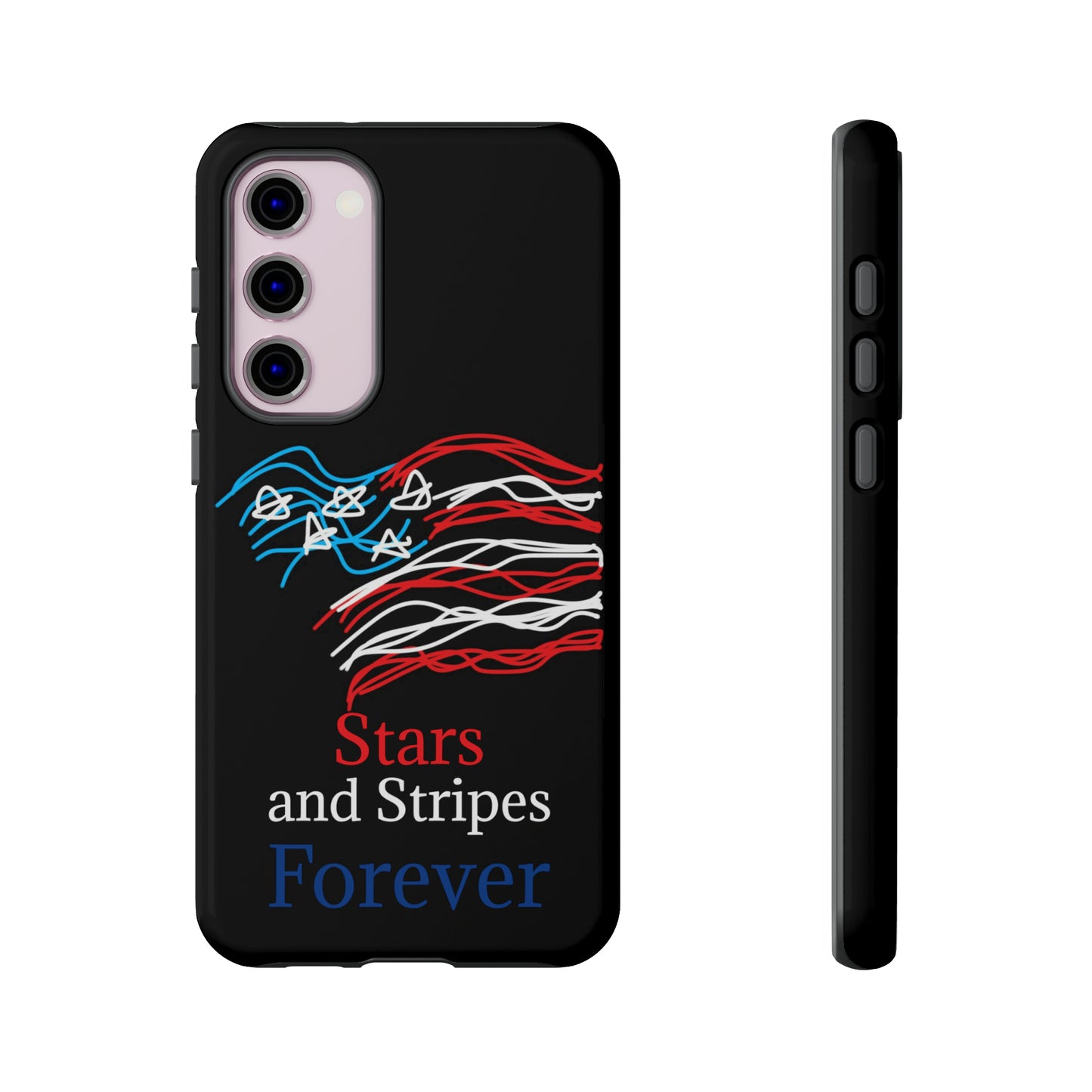 July 4th- Old Glory- Tough Cases- fits 46 styles of phones