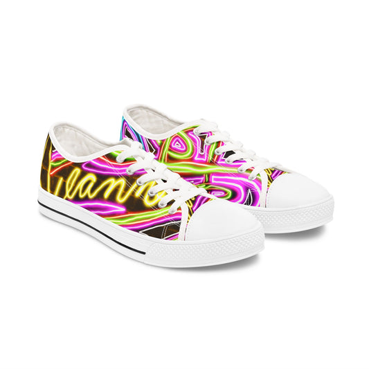 Abstract Jeanne-Low Top Sneakers for Women
