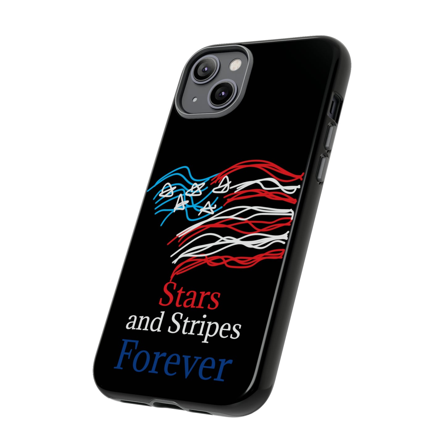 July 4th- Old Glory- Tough Cases- fits 46 styles of phones