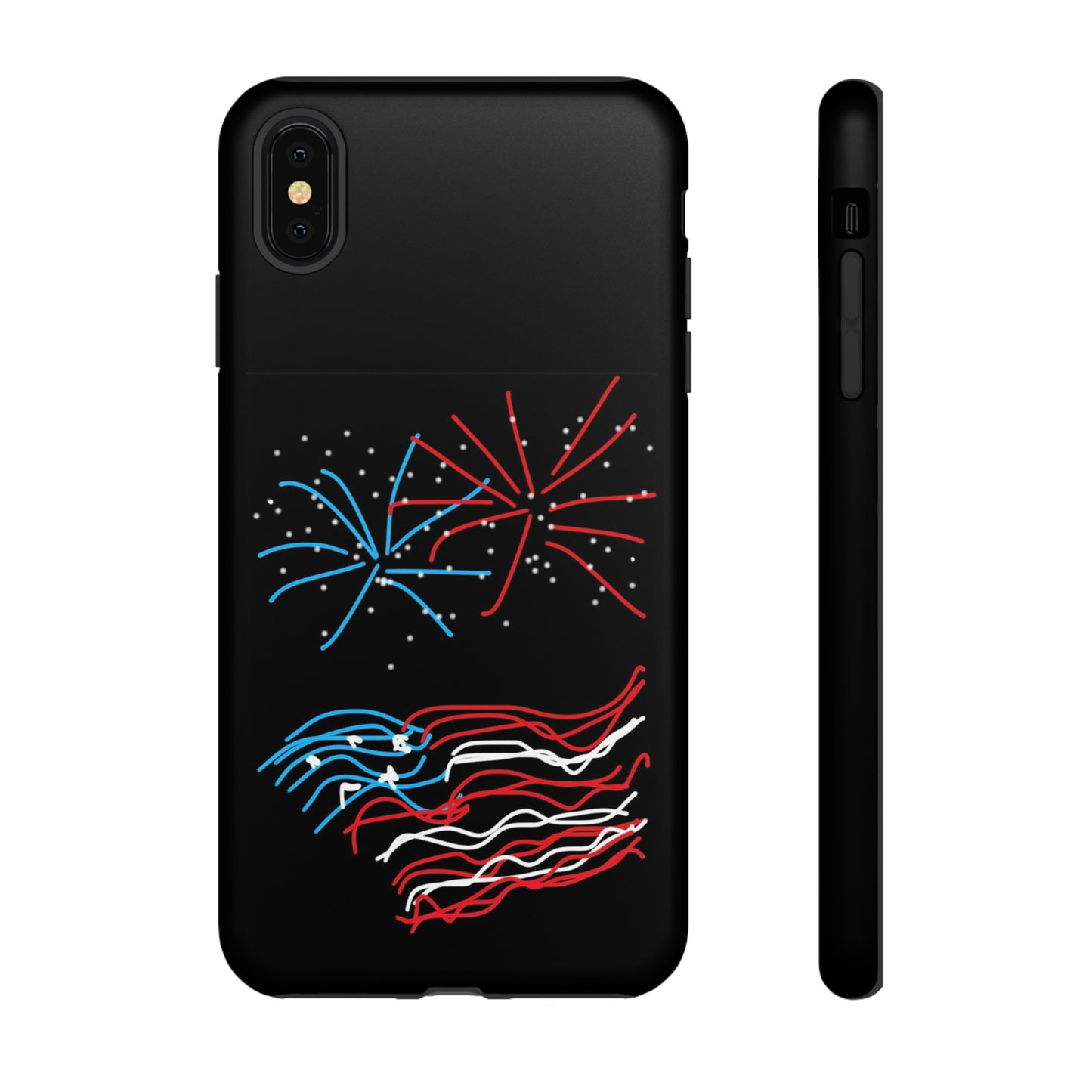 July 4th- Fireworks- Tough Cases- fits 46 phone styles