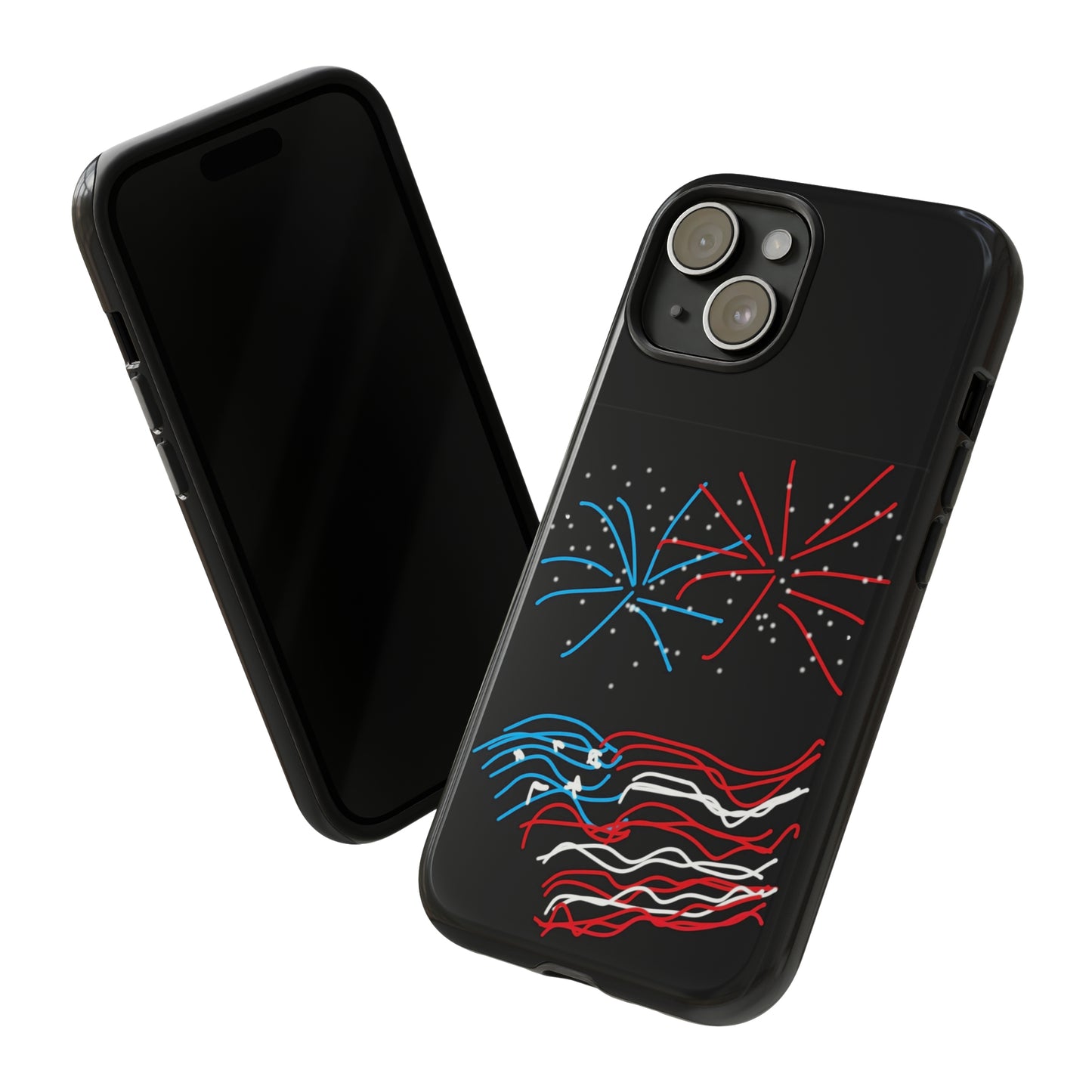 July 4th- Fireworks- Tough Cases- fits 46 phone styles
