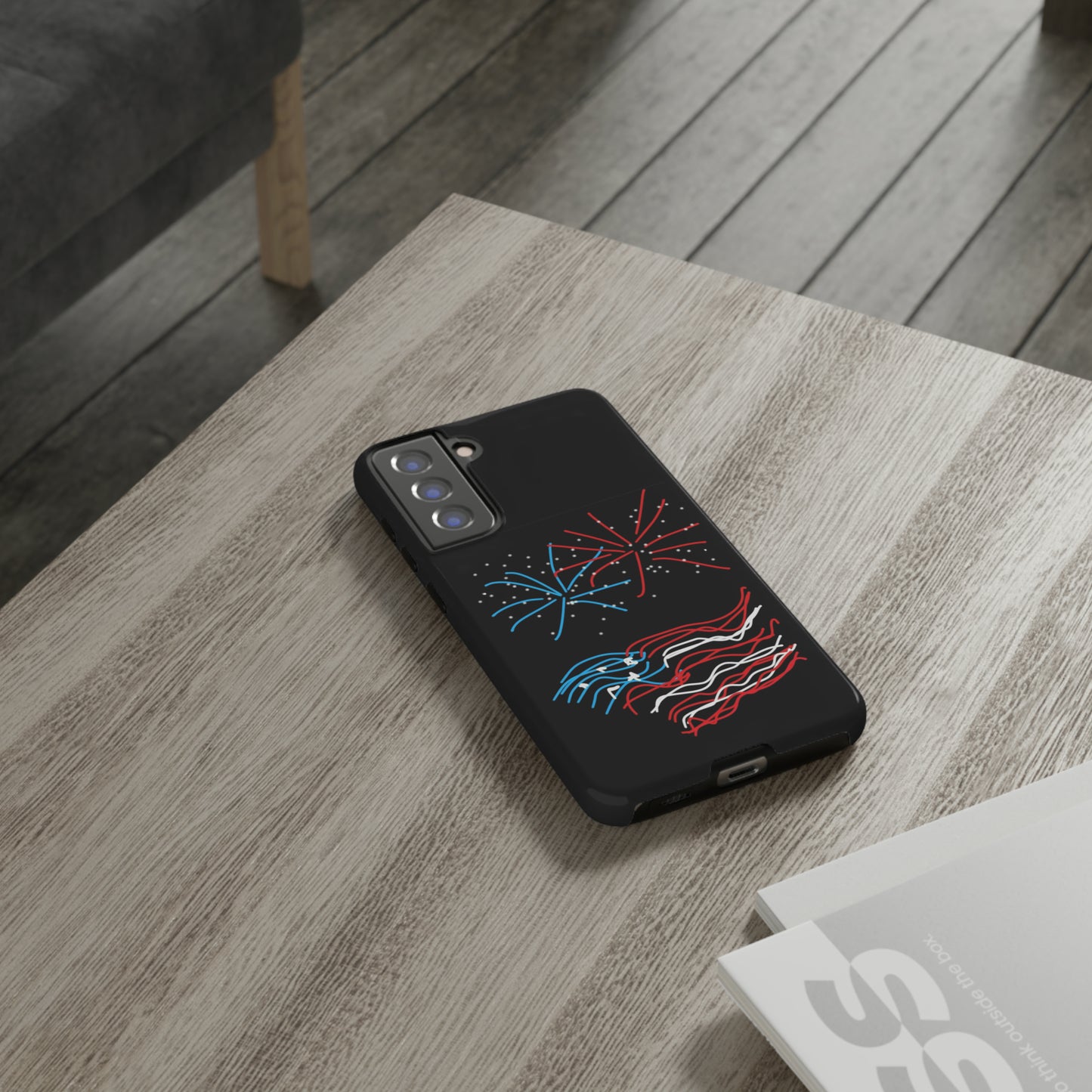 July 4th- Fireworks- Tough Cases- fits 46 phone styles