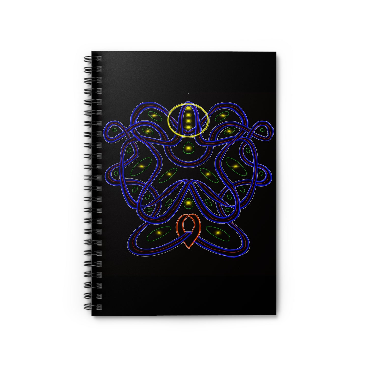 Mandala:Goddess- Spiral Notebook