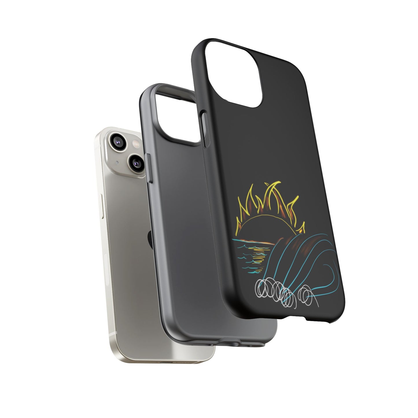 Wave- phone case matte/gloss 250 styles