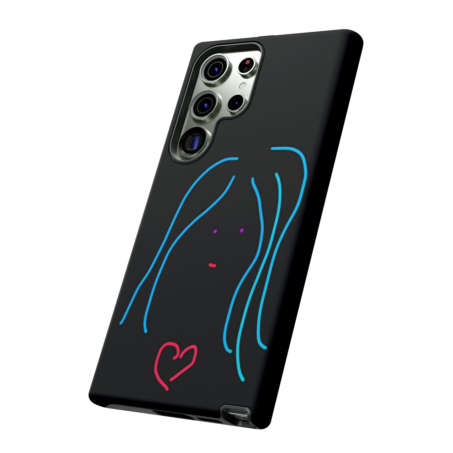 Heart Girl- Tough Cases- 46 Phone Styles