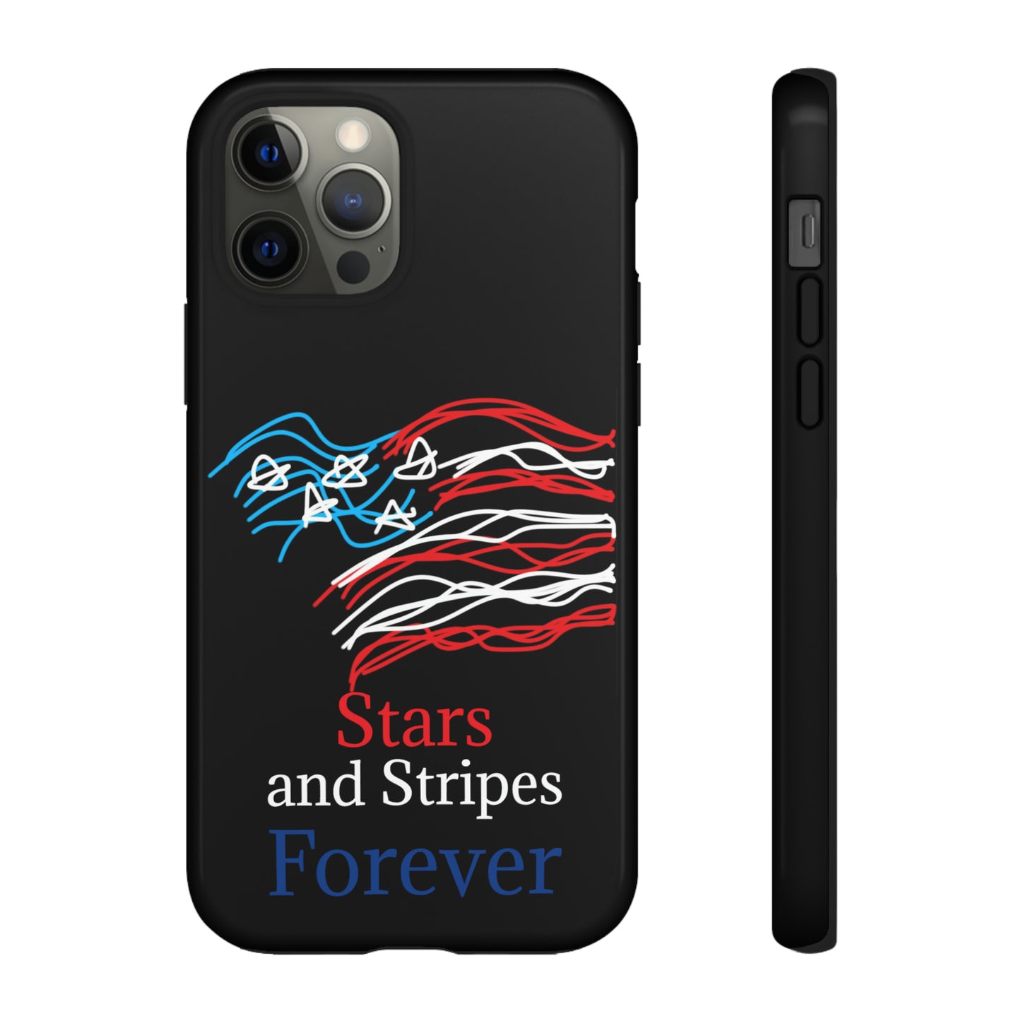 July 4th- Old Glory- Tough Cases- fits 46 styles of phones