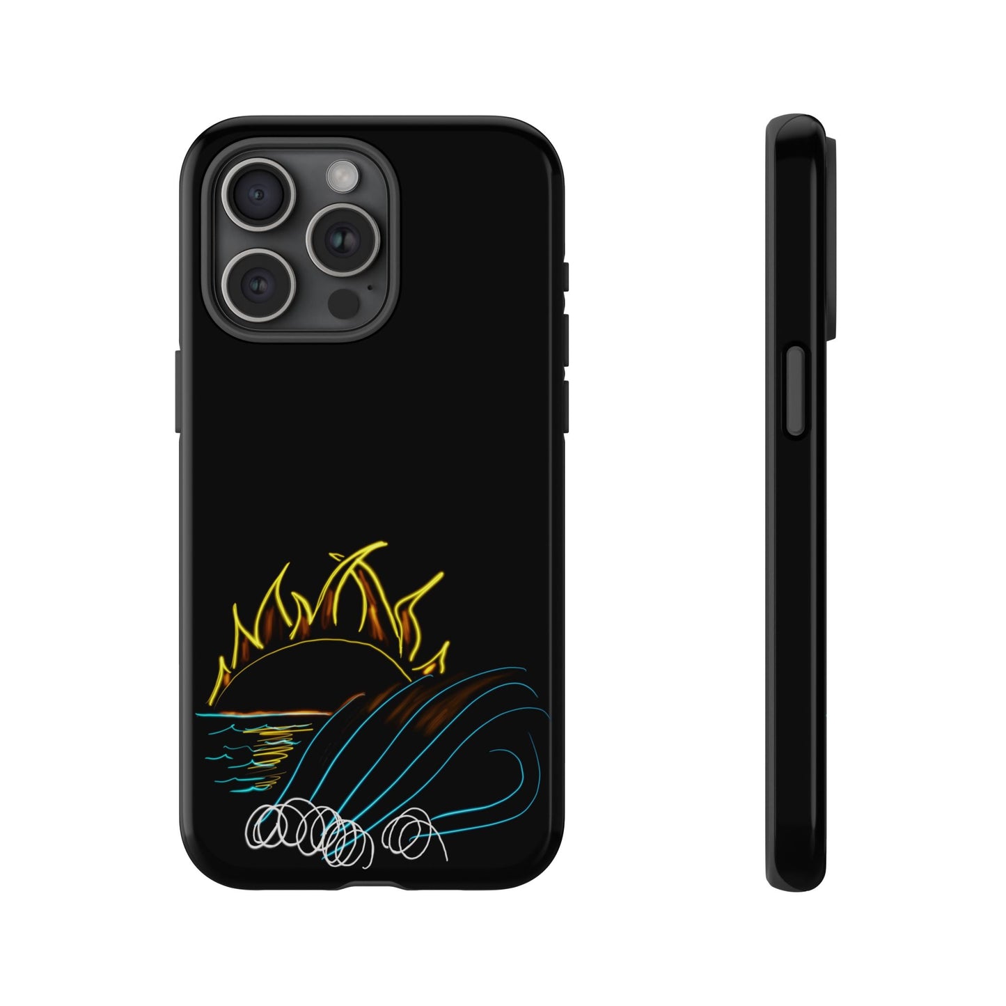 Wave- phone case matte/gloss 250 styles