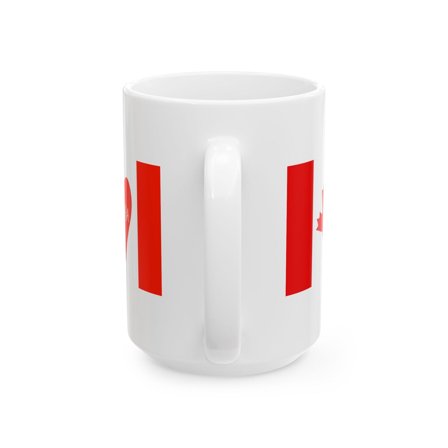 Canada / Heart- 15oz Mug, White
