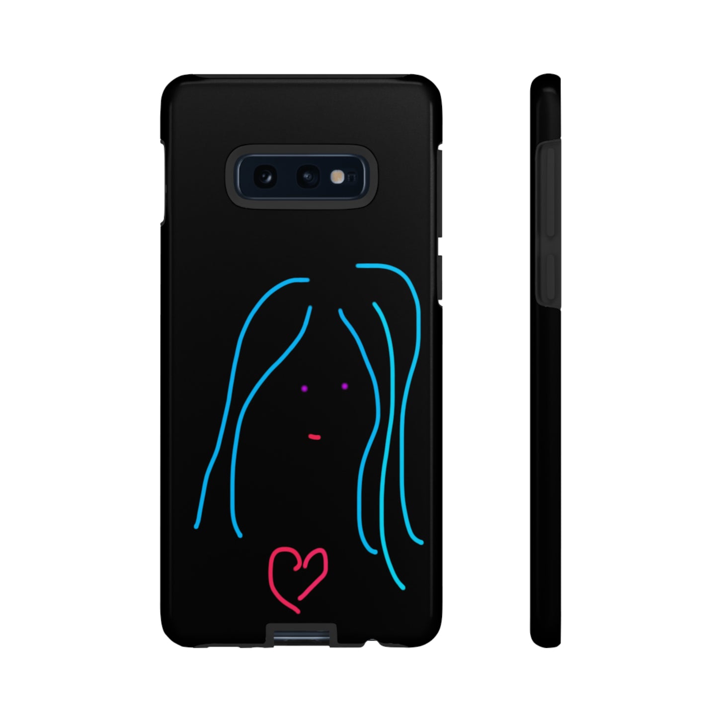 Heart Girl- Tough Cases- 46 Phone Styles