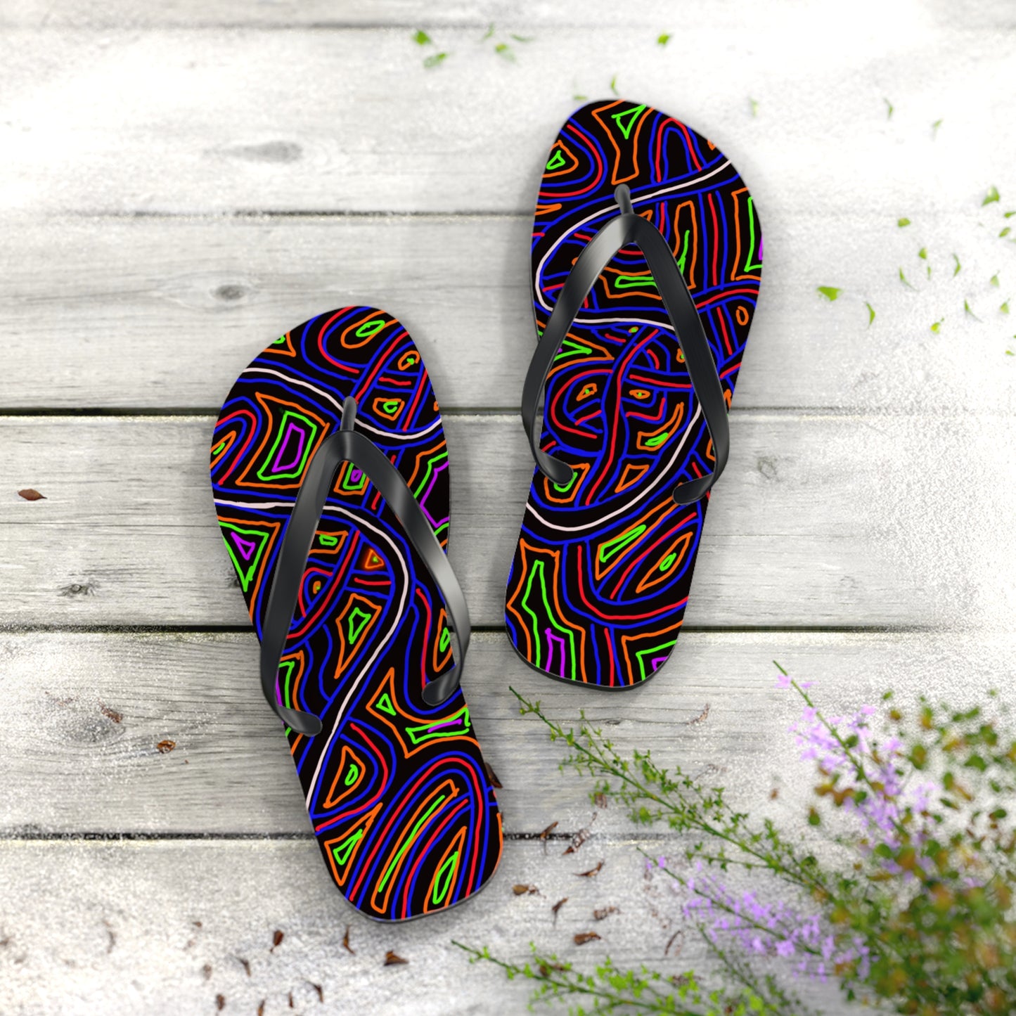 Abstract 10- Flip Flops, 4 sizes