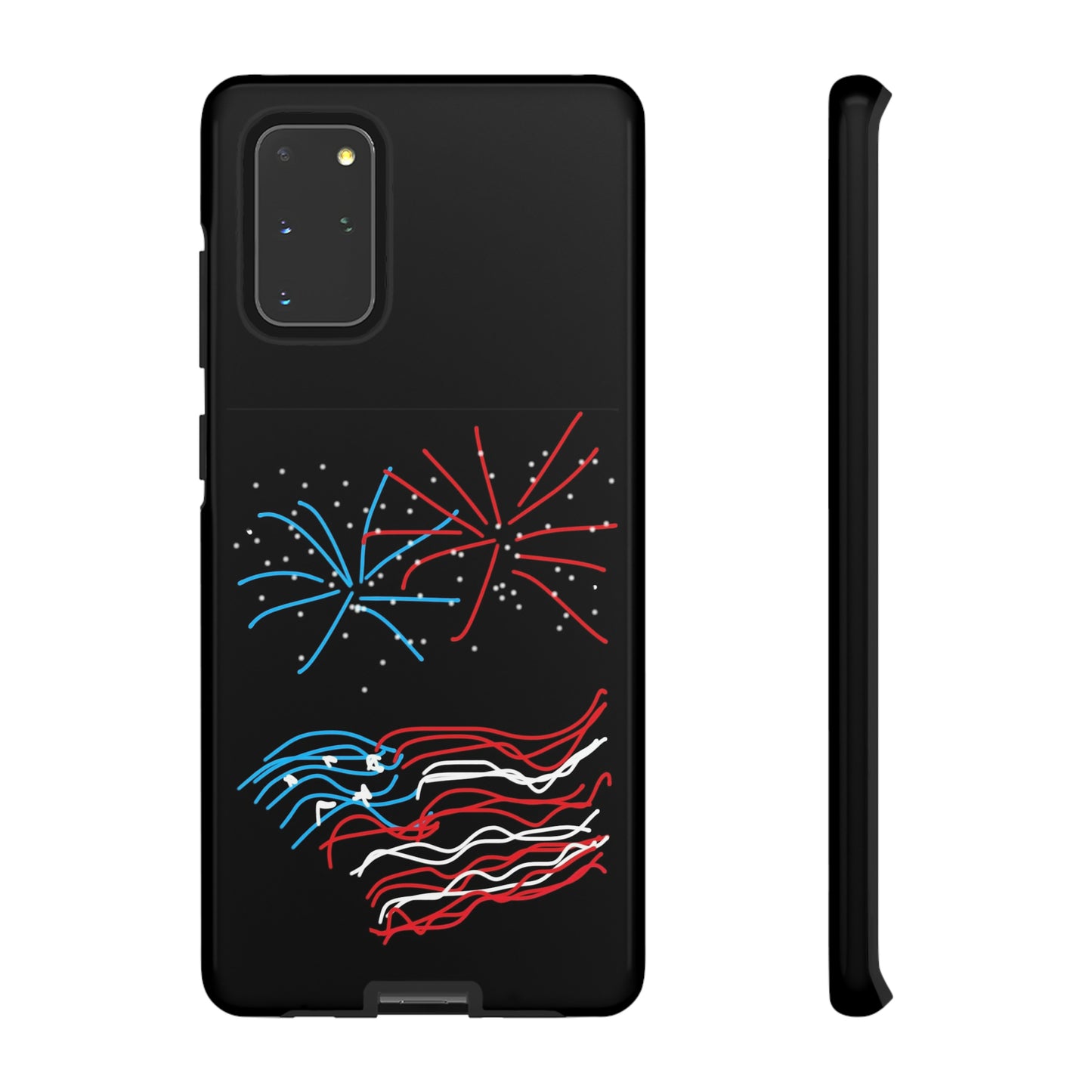 July 4th- Fireworks- Tough Cases- fits 46 phone styles