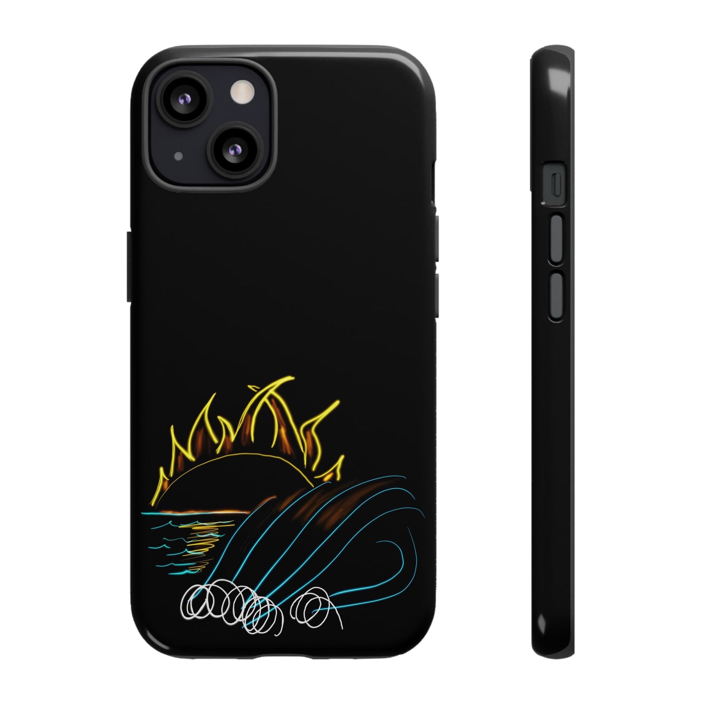 Wave- phone case matte/gloss 250 styles