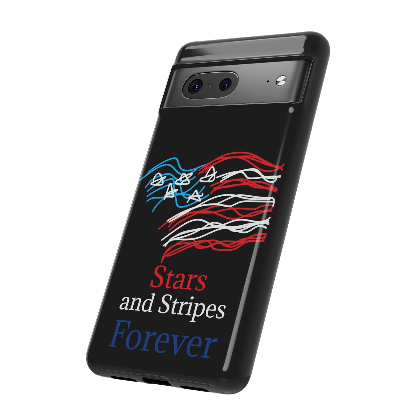 July 4th- Old Glory- Tough Cases- fits 46 styles of phones