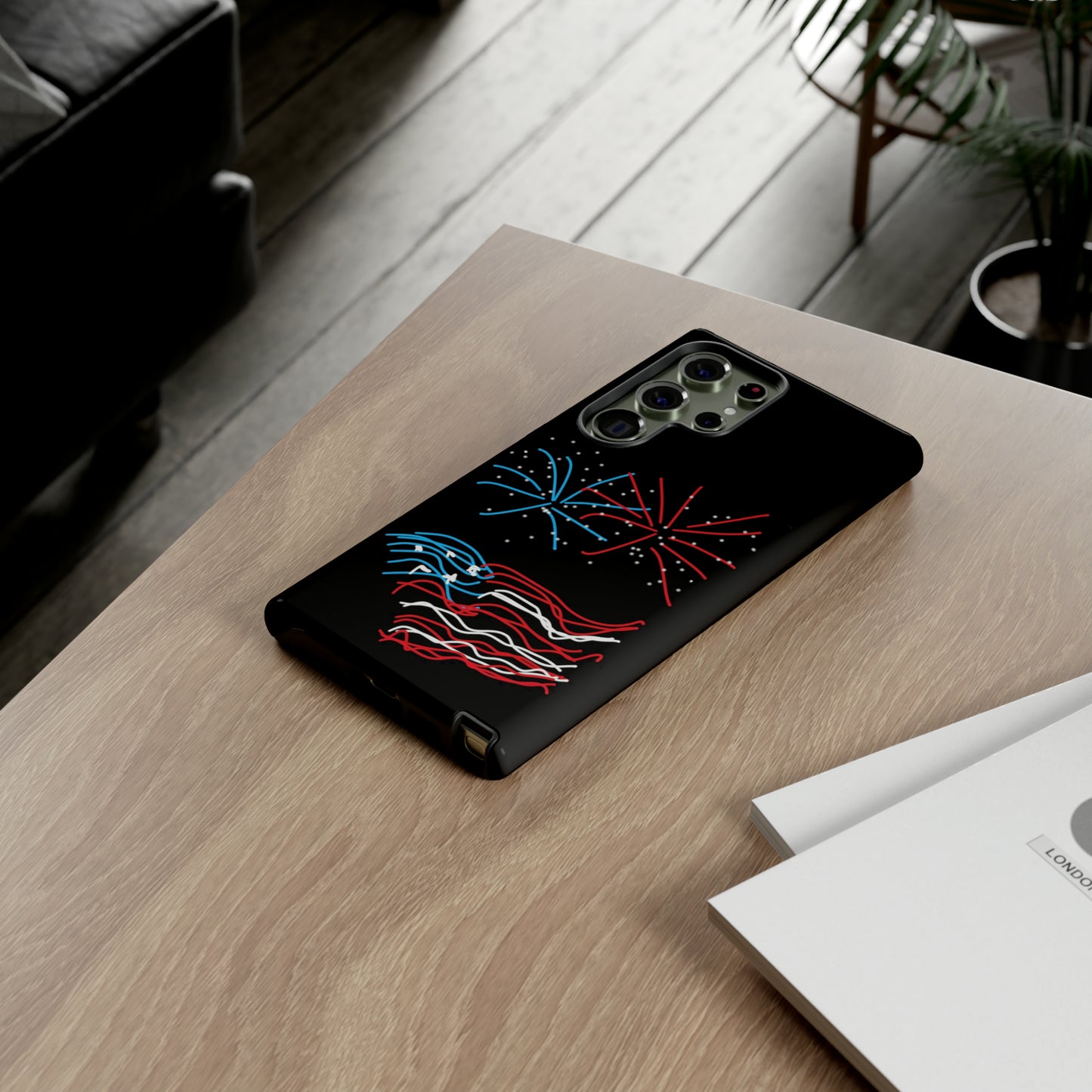 July 4th- Fireworks- Tough Cases- fits 46 phone styles