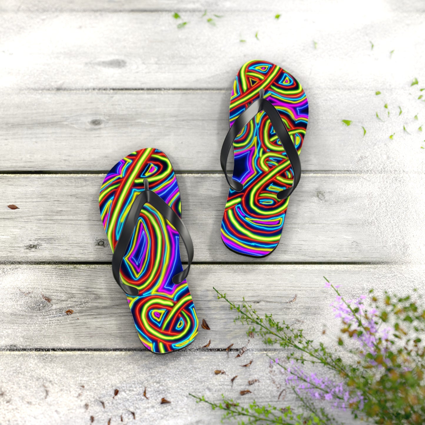 Abstract 05- Flip Flops, 4 sizes