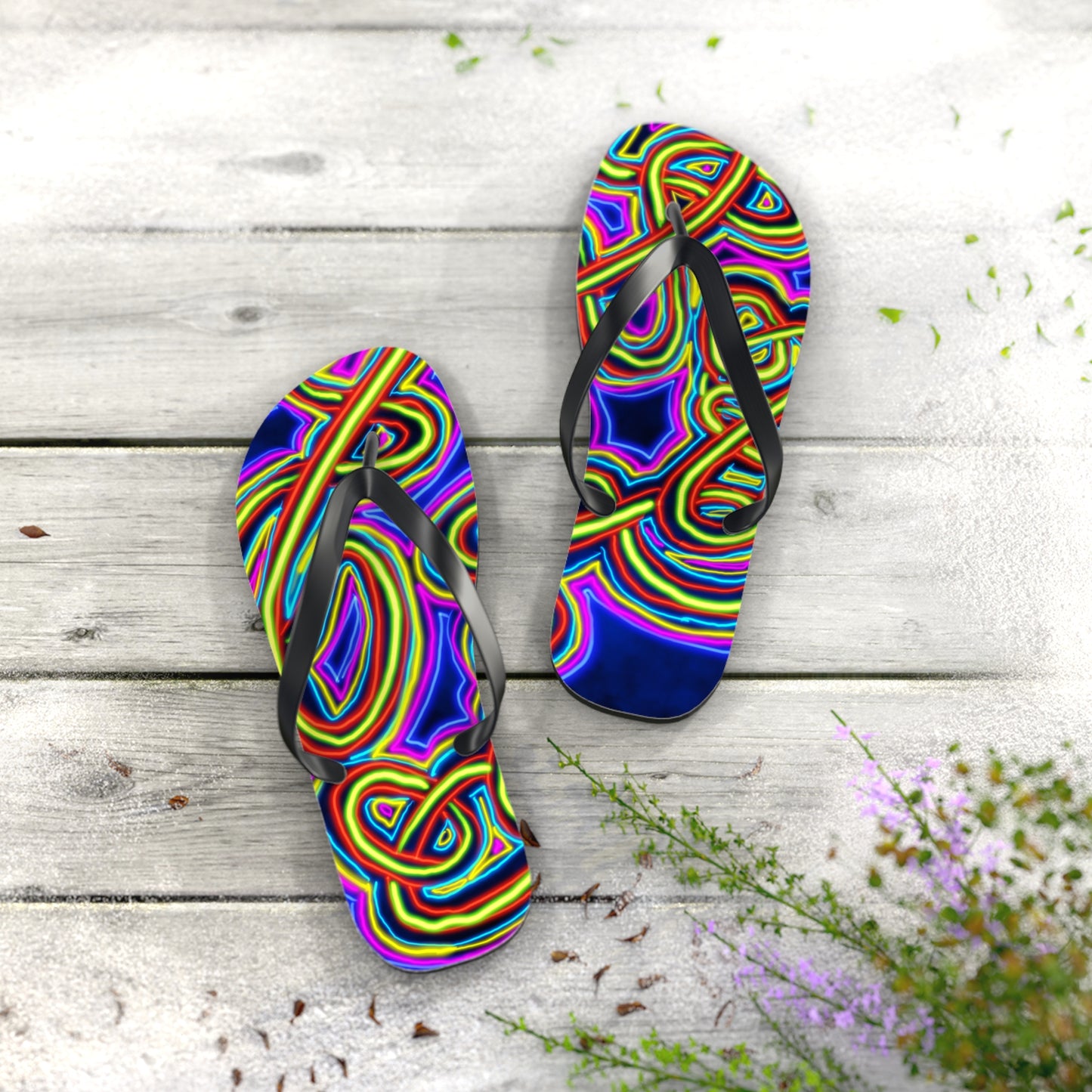 Abstract 05- Flip Flops, 4 sizes