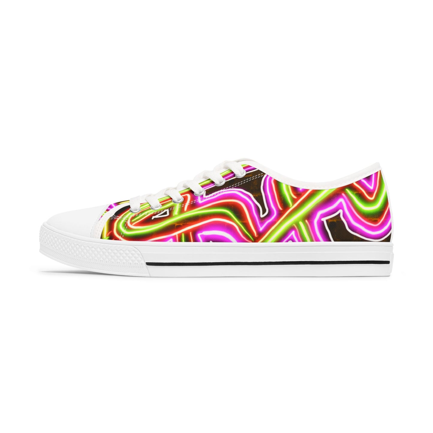 Abstract Jeanne-Low Top Sneakers for Women
