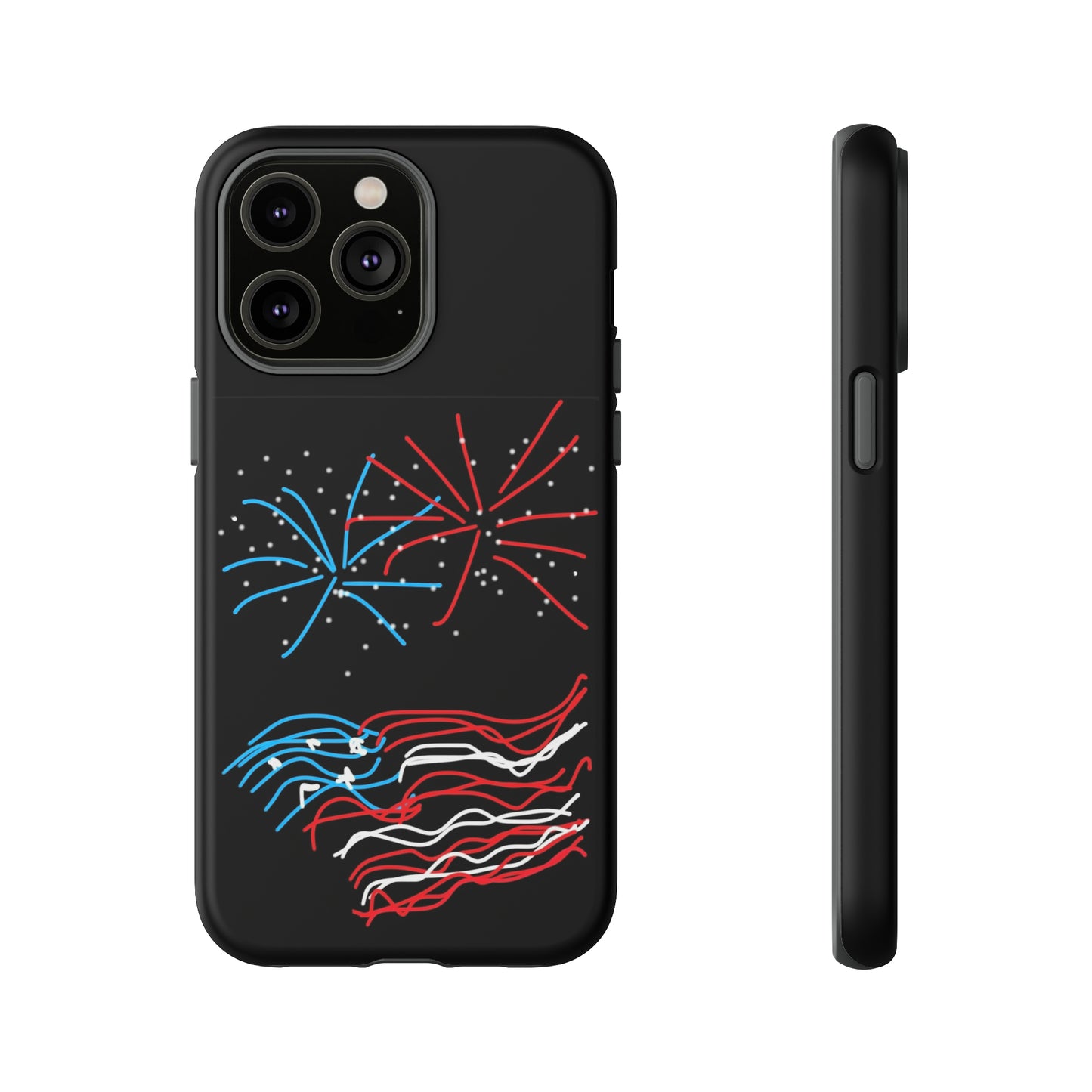 July 4th- Fireworks- Tough Cases- fits 46 phone styles