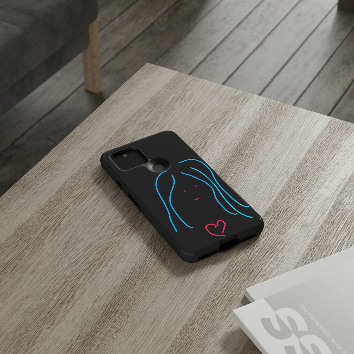 Heart Girl- Tough Cases- 46 Phone Styles