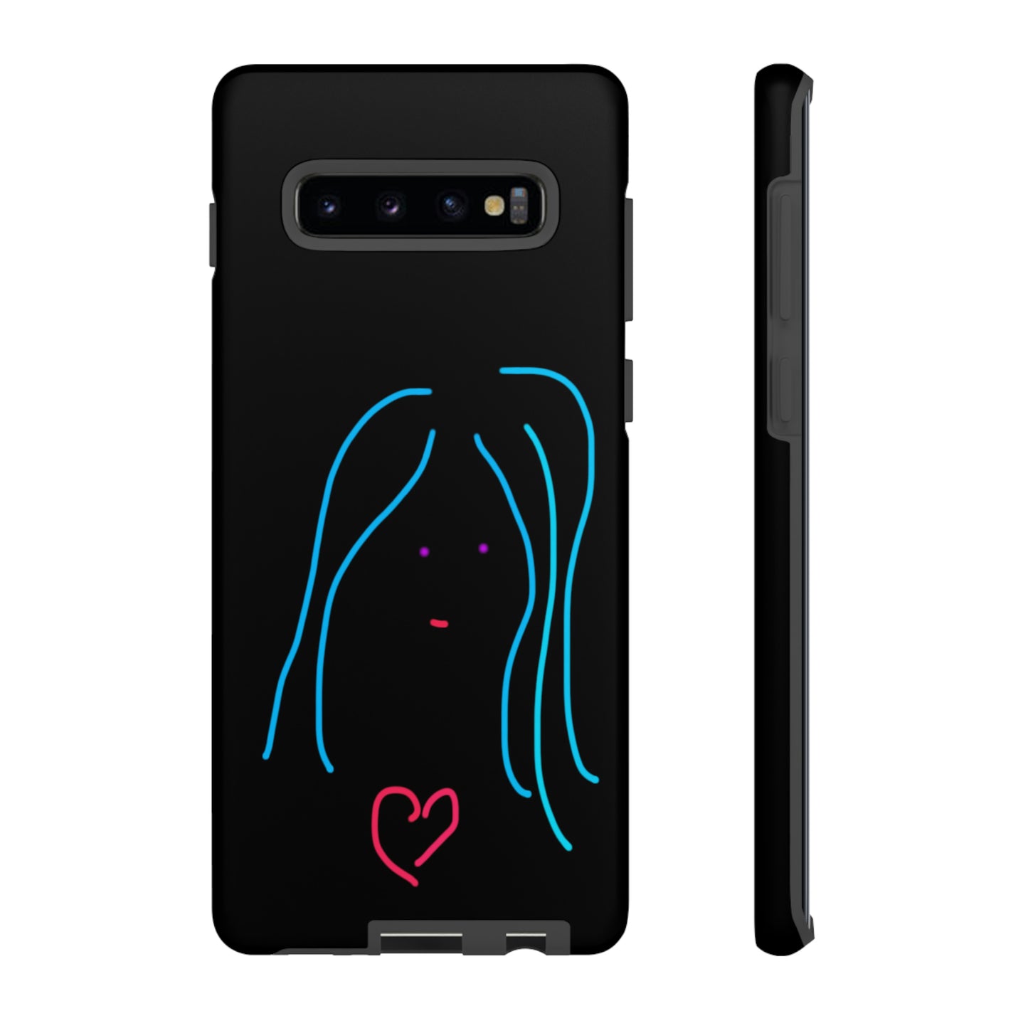 Heart Girl- Tough Cases- 46 Phone Styles