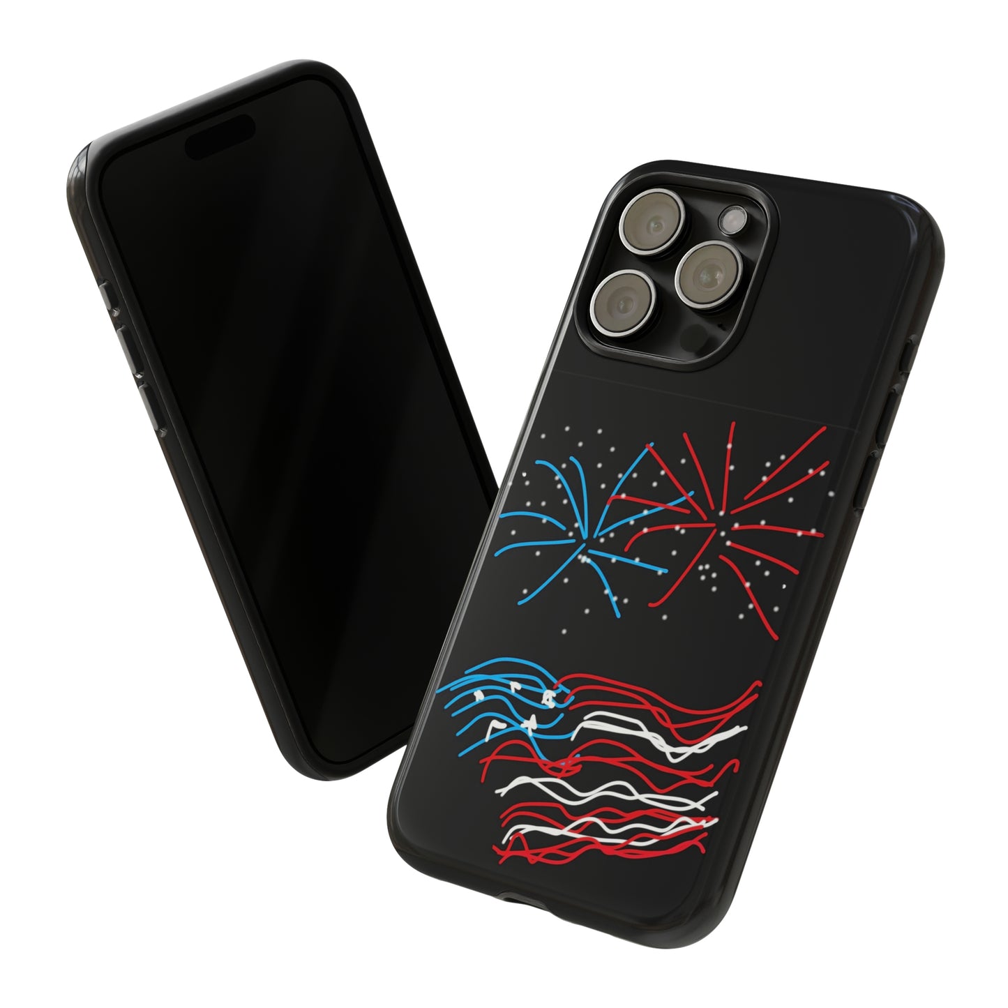 July 4th- Fireworks- Tough Cases- fits 46 phone styles