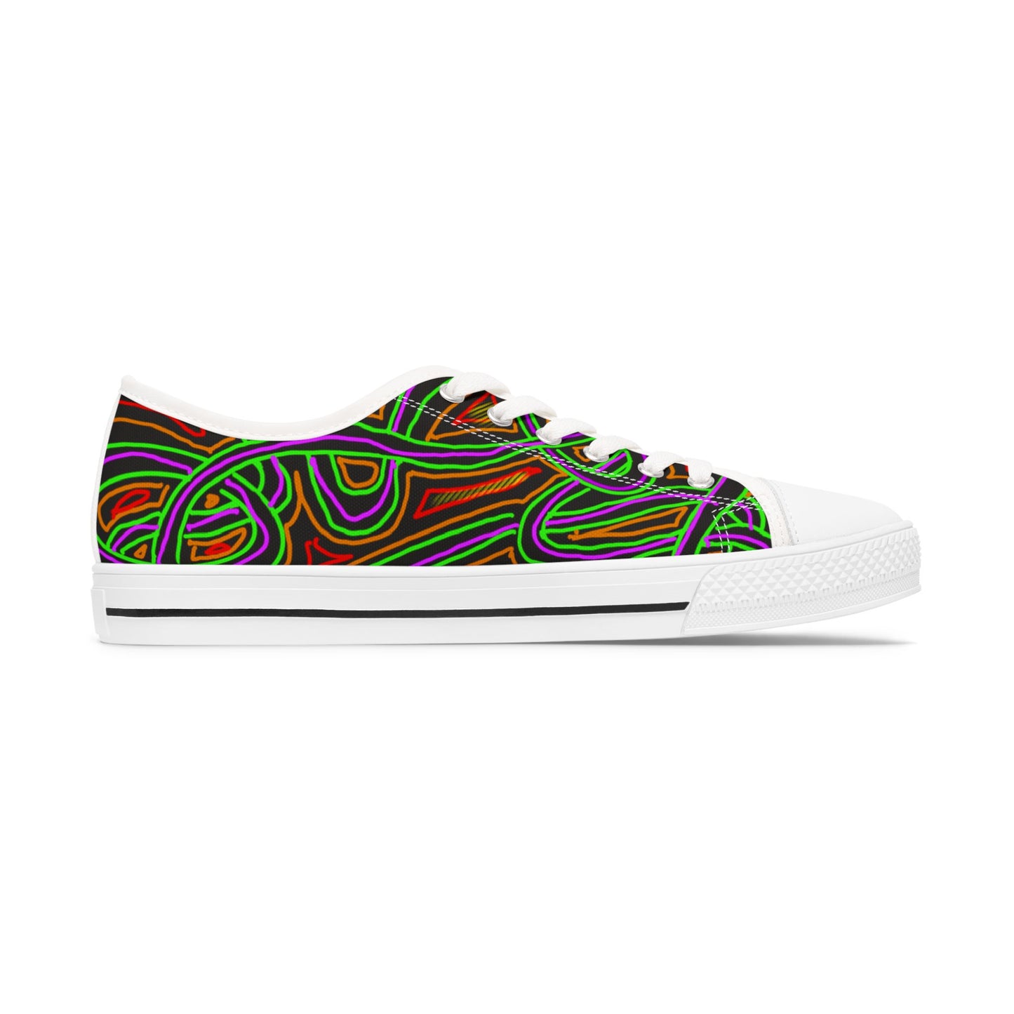 Abstract 11- Women's Low Top Sneakers