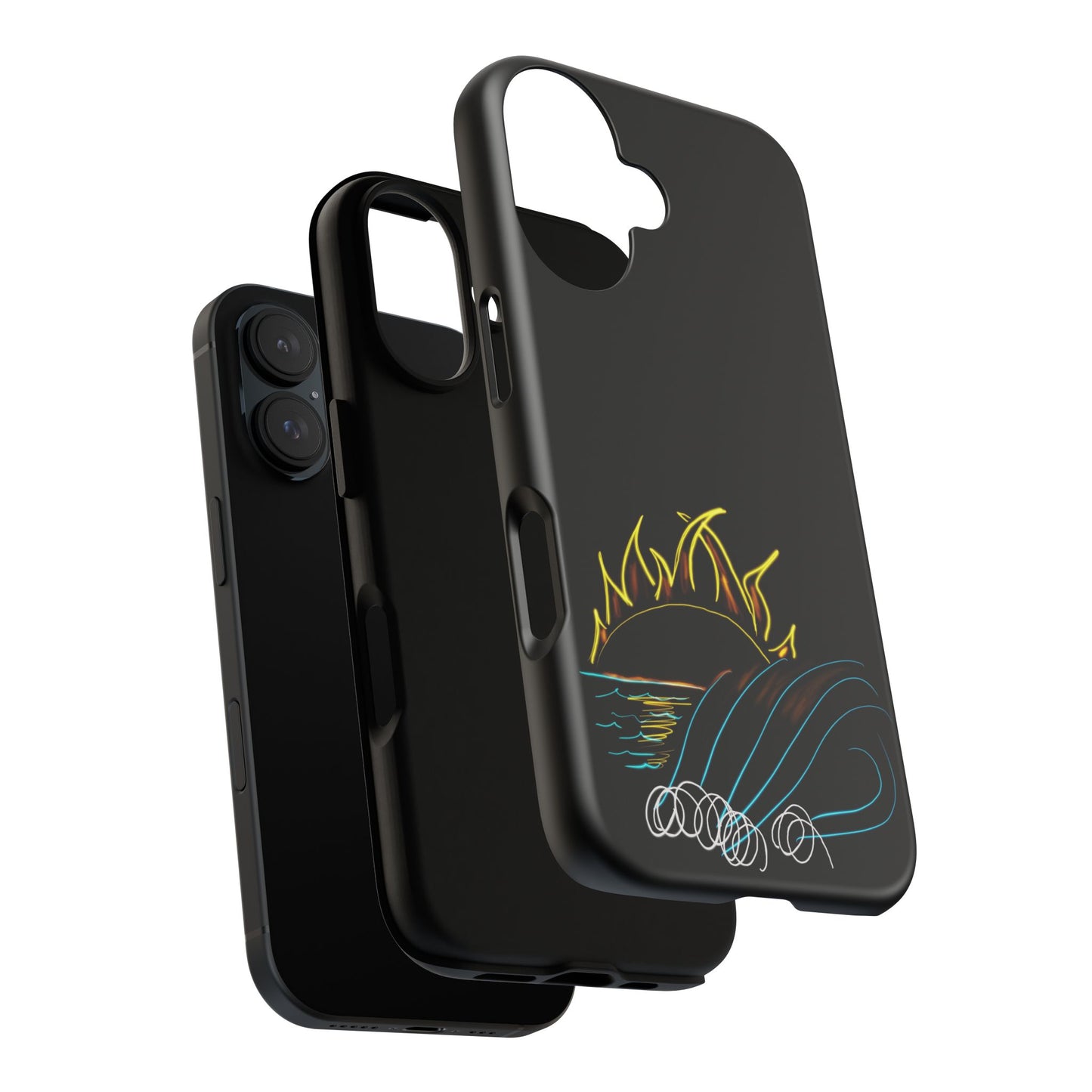 Wave- phone case matte/gloss 250 styles
